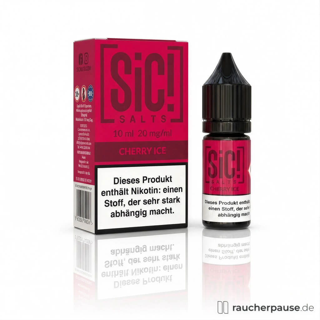 SiC! Salts Cherry Ice Liquid | 20 mg/ml Nikotin