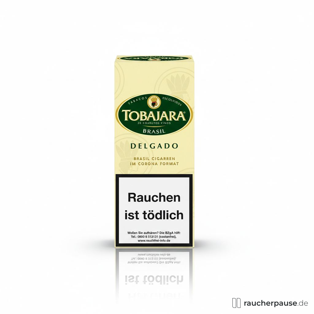 Tobajara Delgado Brasil Zigarre | Corona Format | Würzig & Fruchtig | 155mm