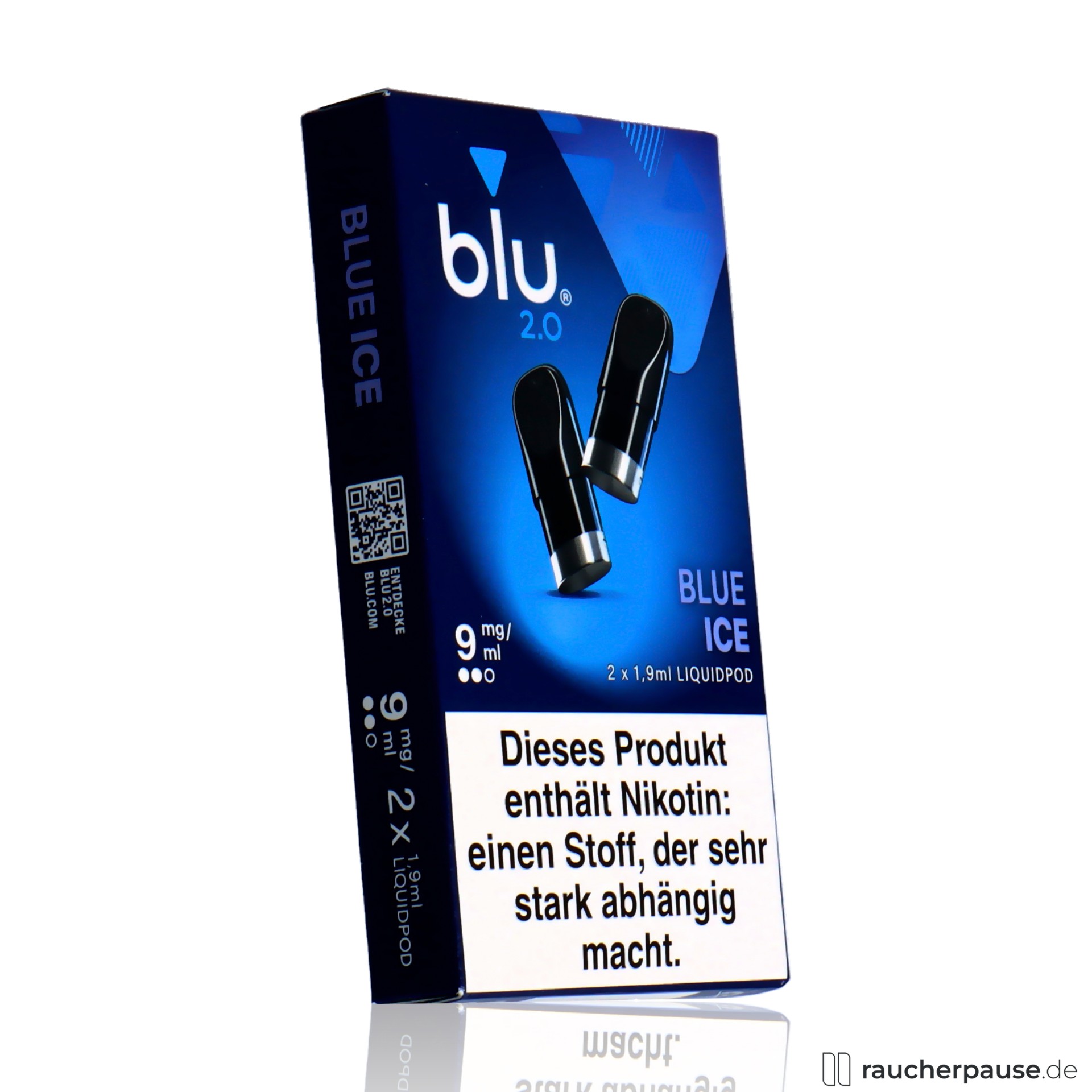 BLU 2.0 Blue Ice Pods 9mg Frisch & beerenstark dampfen BLU 2.0 Blue Ice Pods 9mg Frisch & beerenstark dampfen