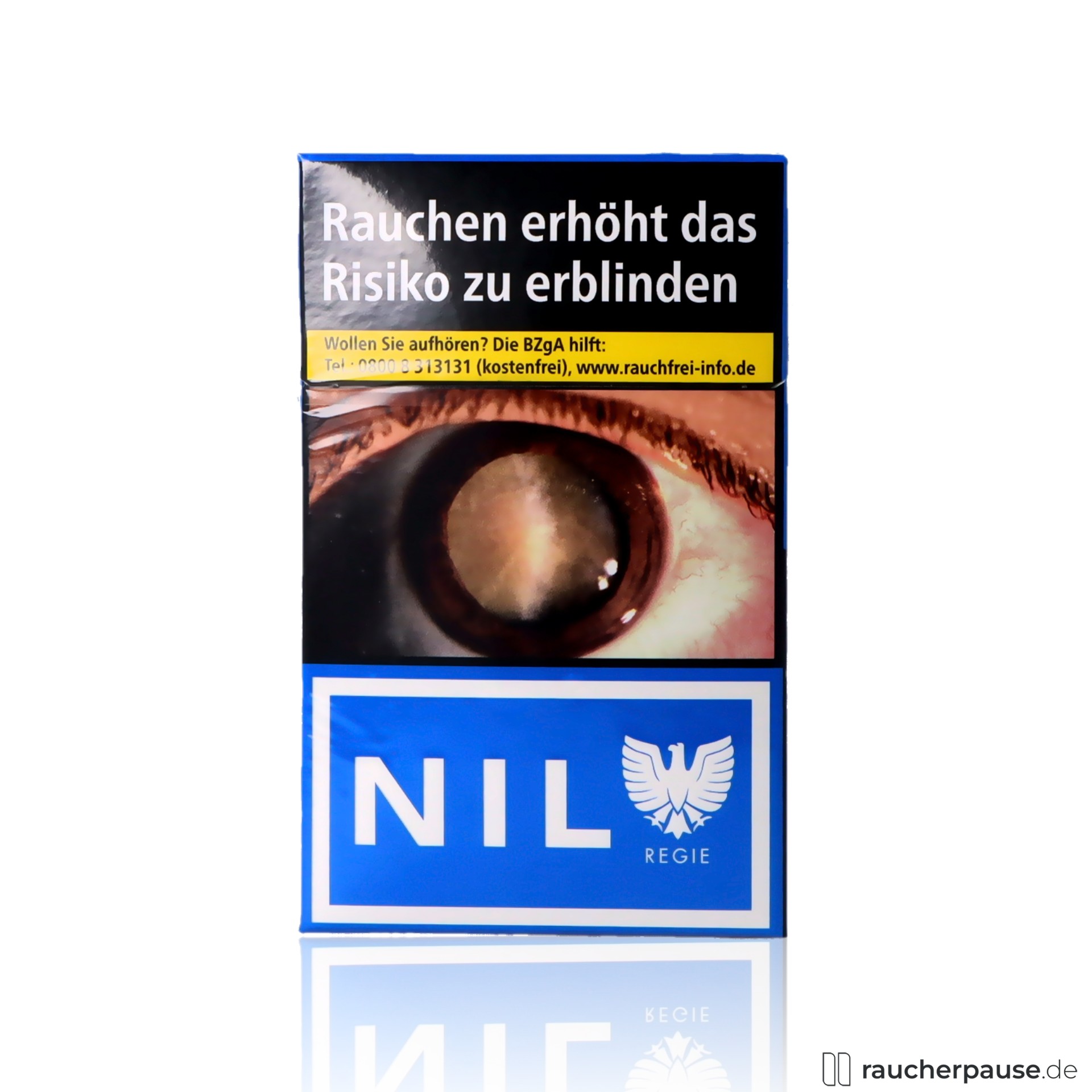 Nil Blau Filterzigaretten | 20 Stk. pro Packung | King Size Format Nil Blau Filterzigaretten | 20 Stk. pro Packung | King Size Format