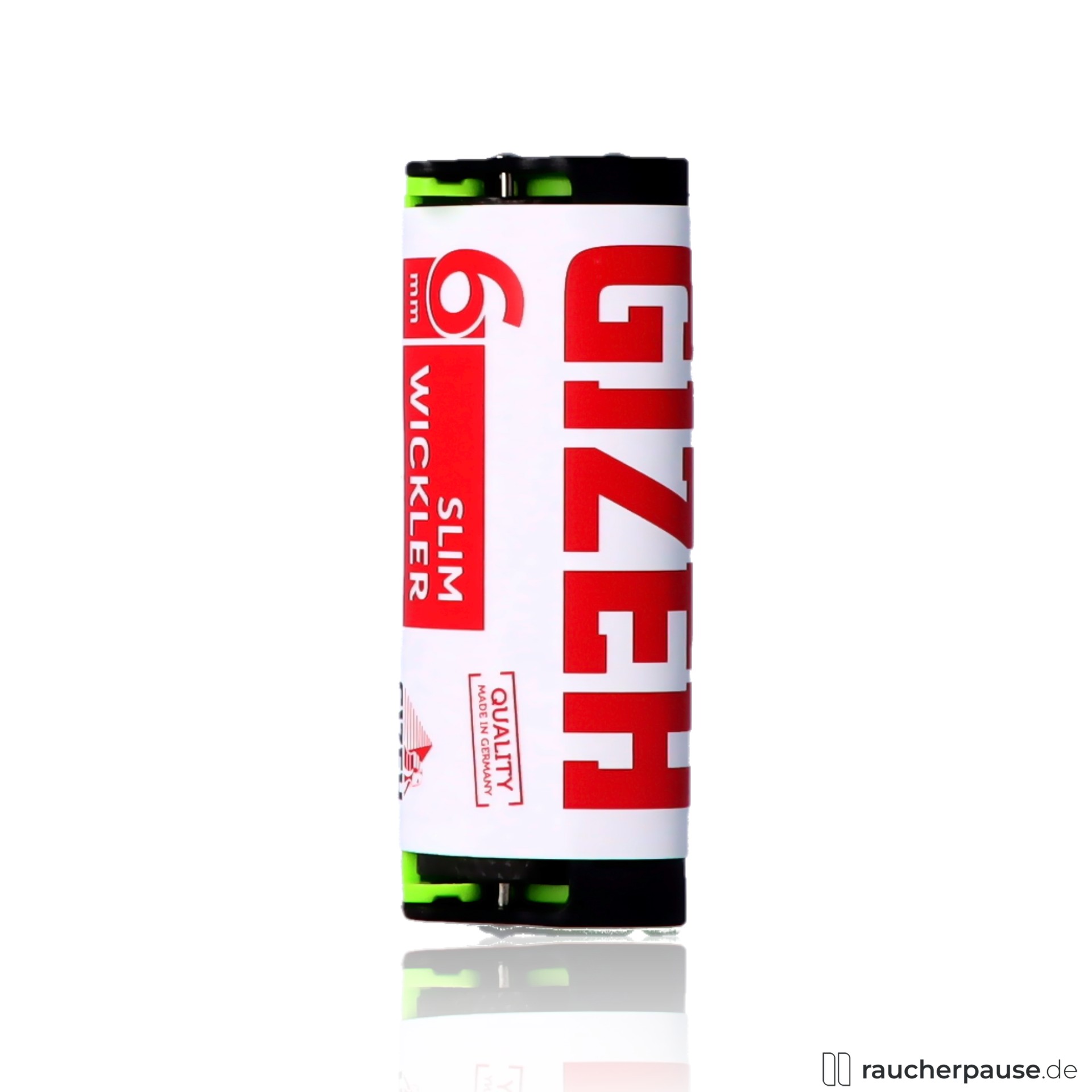 Gizeh Slim Wickler | Drehmaschine für 6mm Zigarettenfilter | Inkl. 50 Gizeh Black Fine Blättchen
