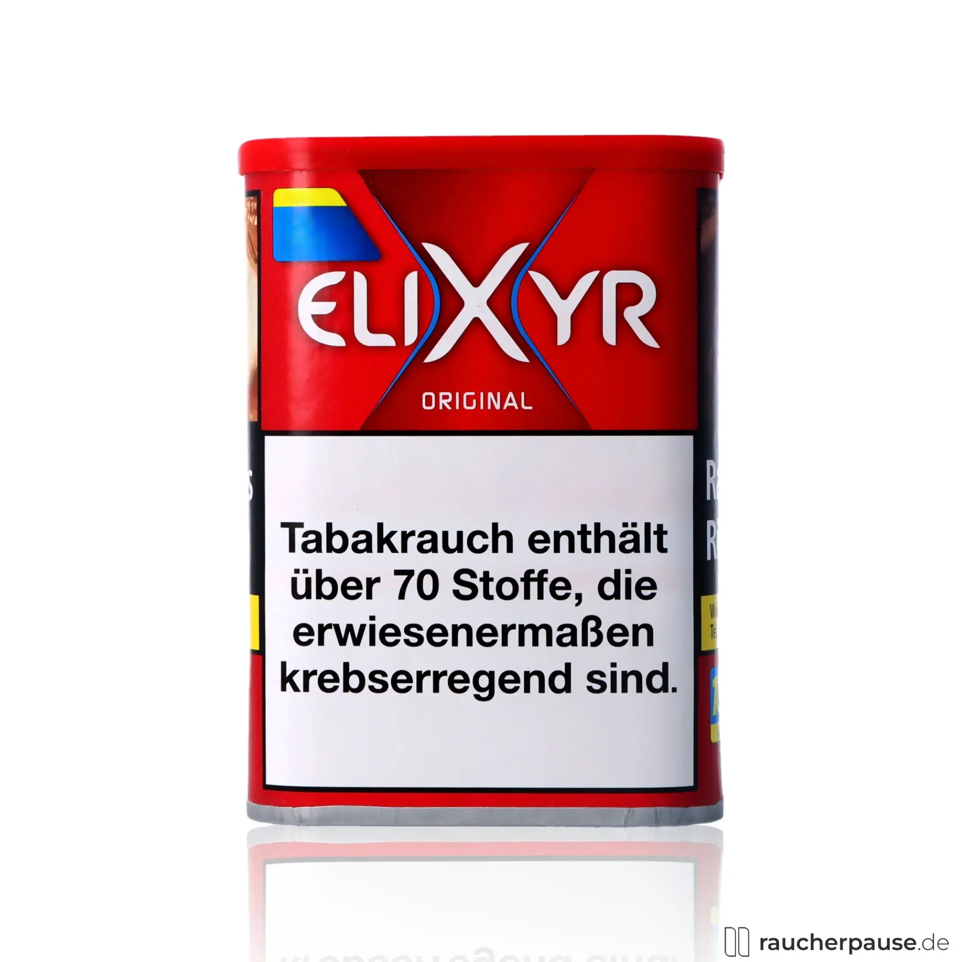 Elixyr Rot Zigarettentabak | 102g Dose | American Blend | Würzig Stark