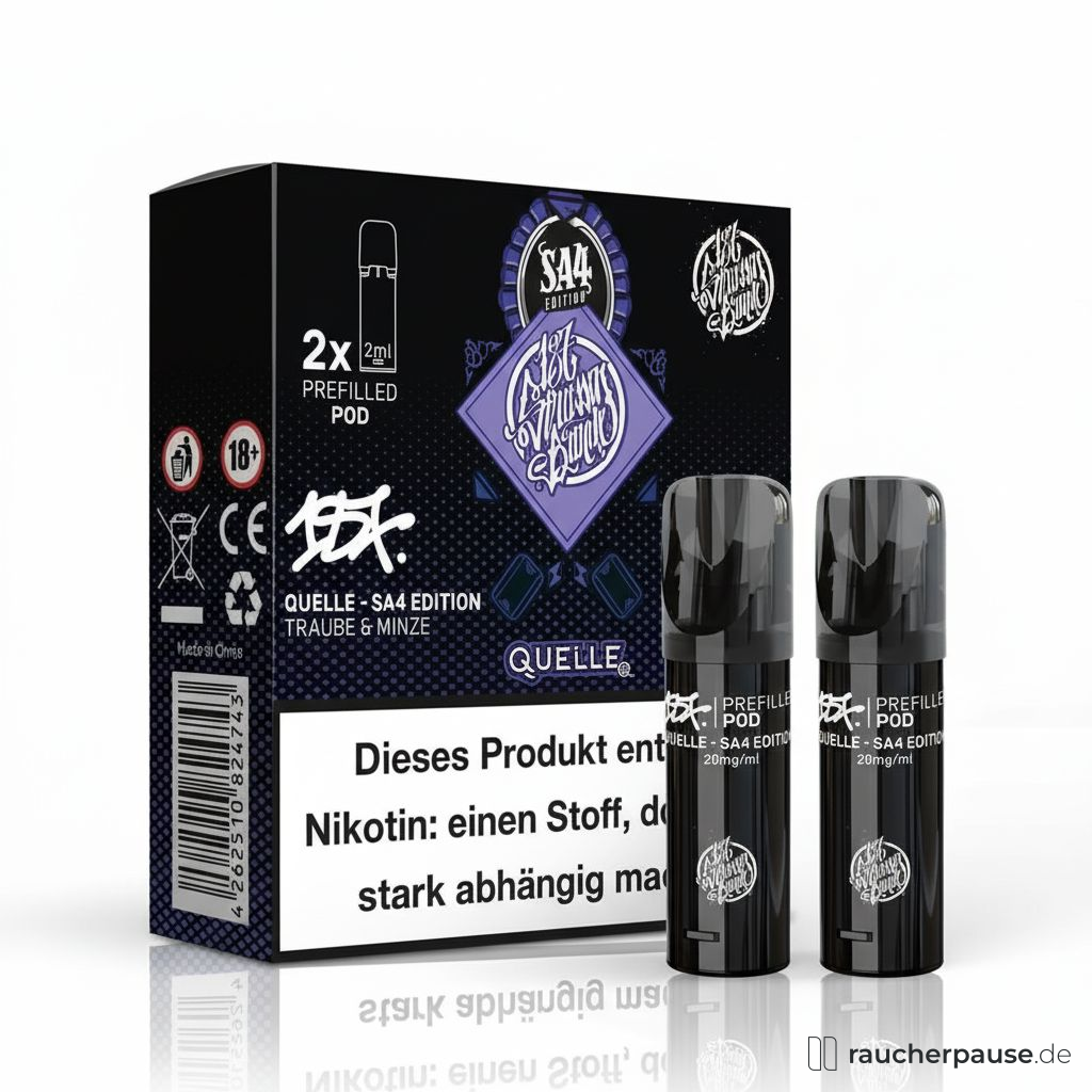 187 Strassenbande Pods | Quelle | 20mg/ml Nikotin | Traube & Minze