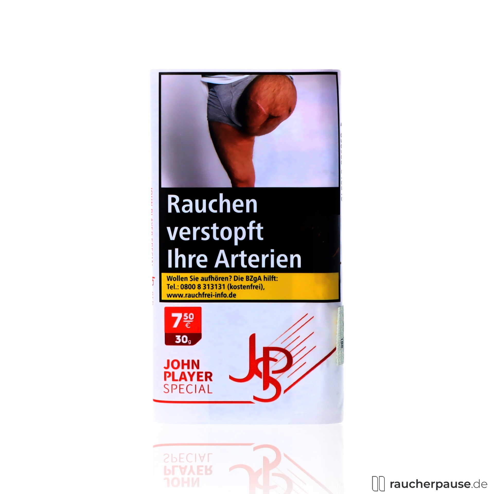 JPS Red Tabak | 30g Pouch | American Blend | Kräftig & Würzig
