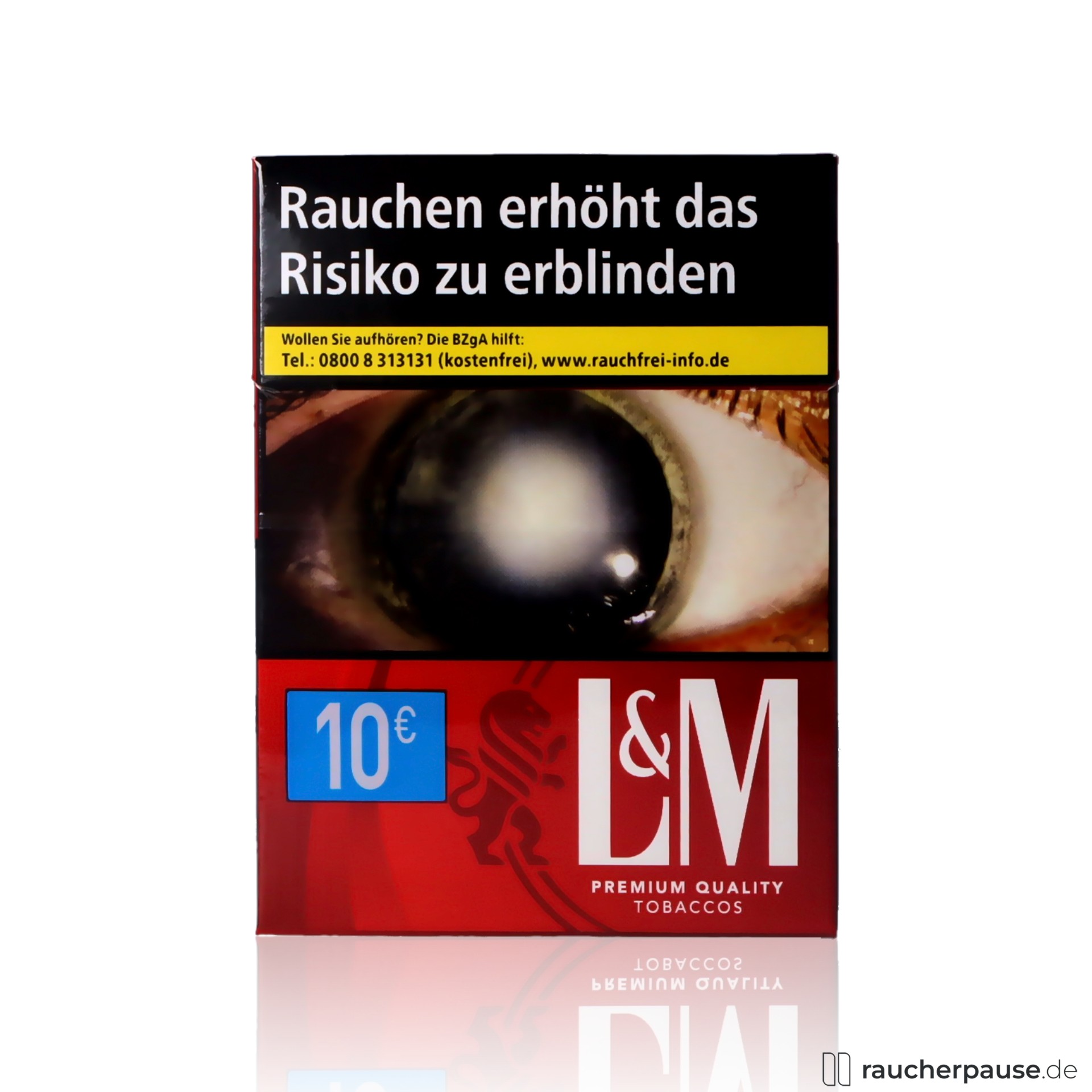 L&M Red XL Zigaretten | 25 Stk. pro Packung | Intensiver American Blend Geschmack