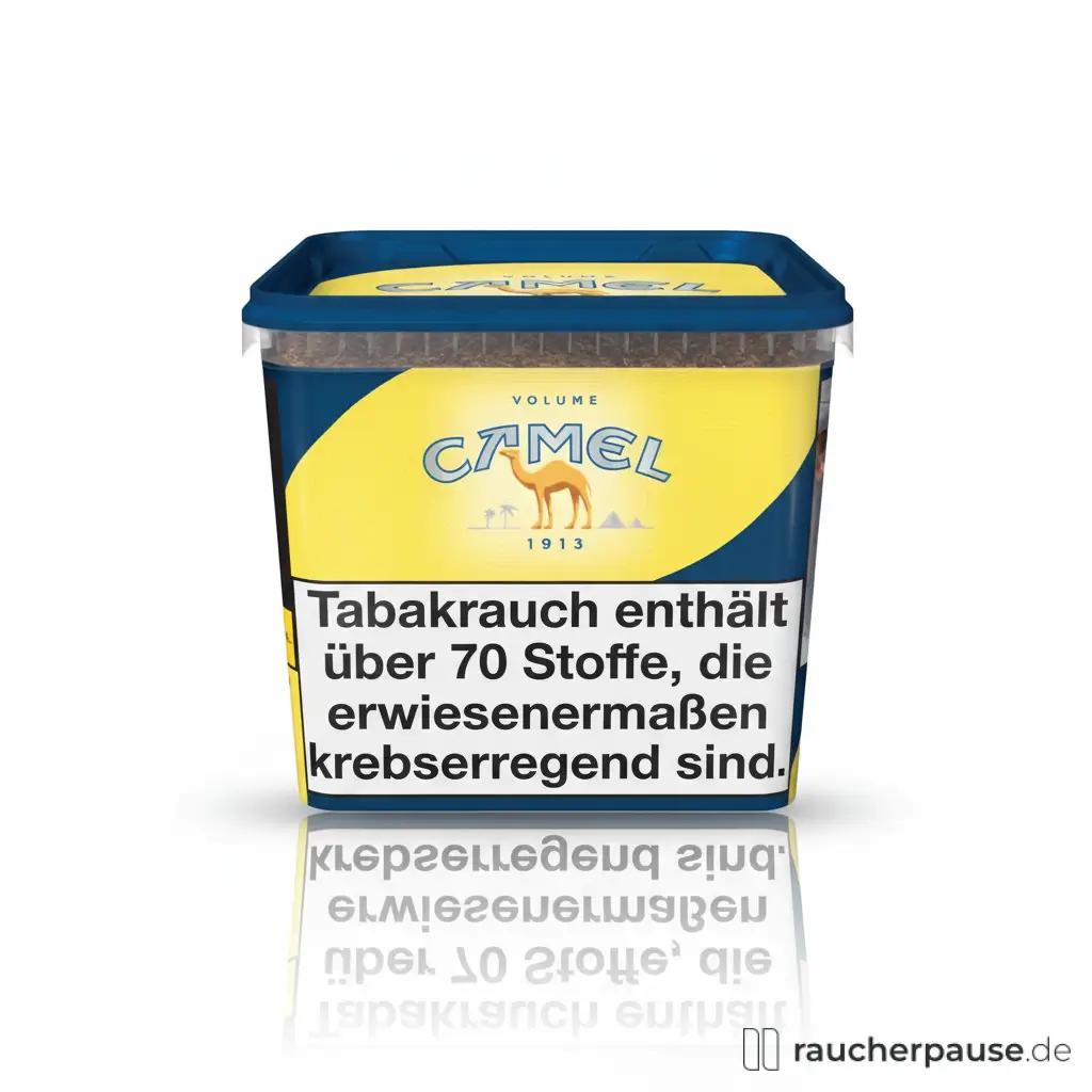 Camel Volumentabak 6XL Box | 300g Feinschnitt American Blend mit Turkish Tobacco | Ergiebiger Tabak zum Stopfen