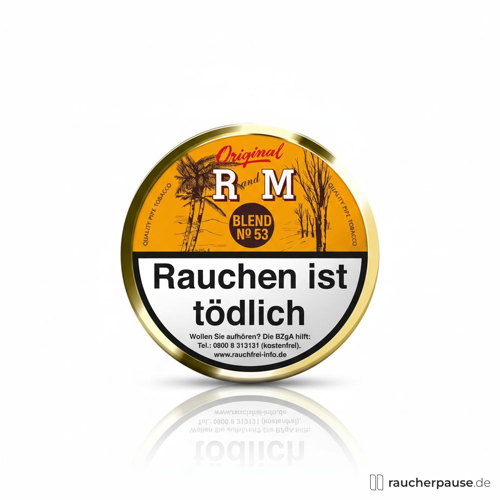 R&M Pfeifentabak | 100g Dose | Würzig-süßes Ahornsirup-Aroma | Vakuumversiegelt für Frische