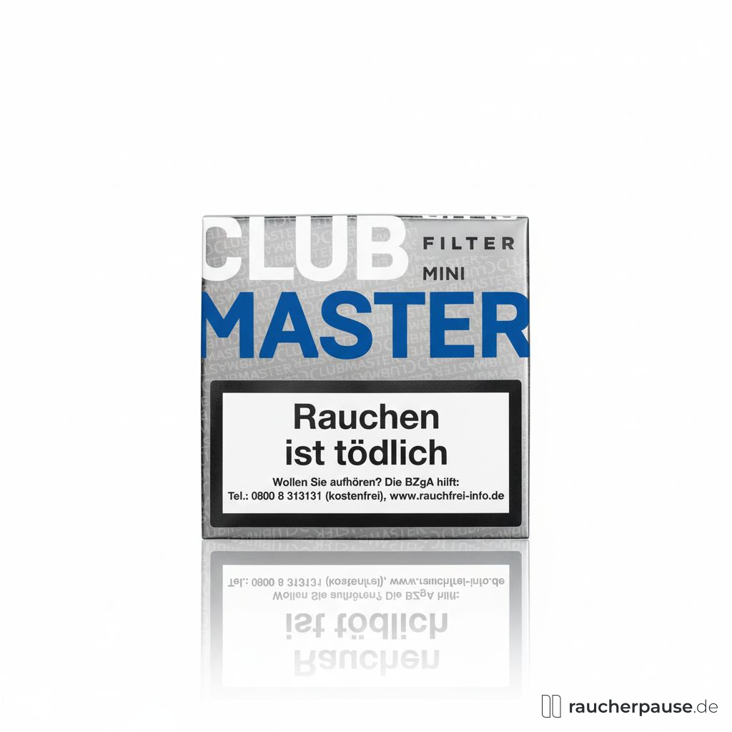 Clubmaster Mini Filter Blue No. 282 Zigarillos | 20er Karton | Milder Geschmack