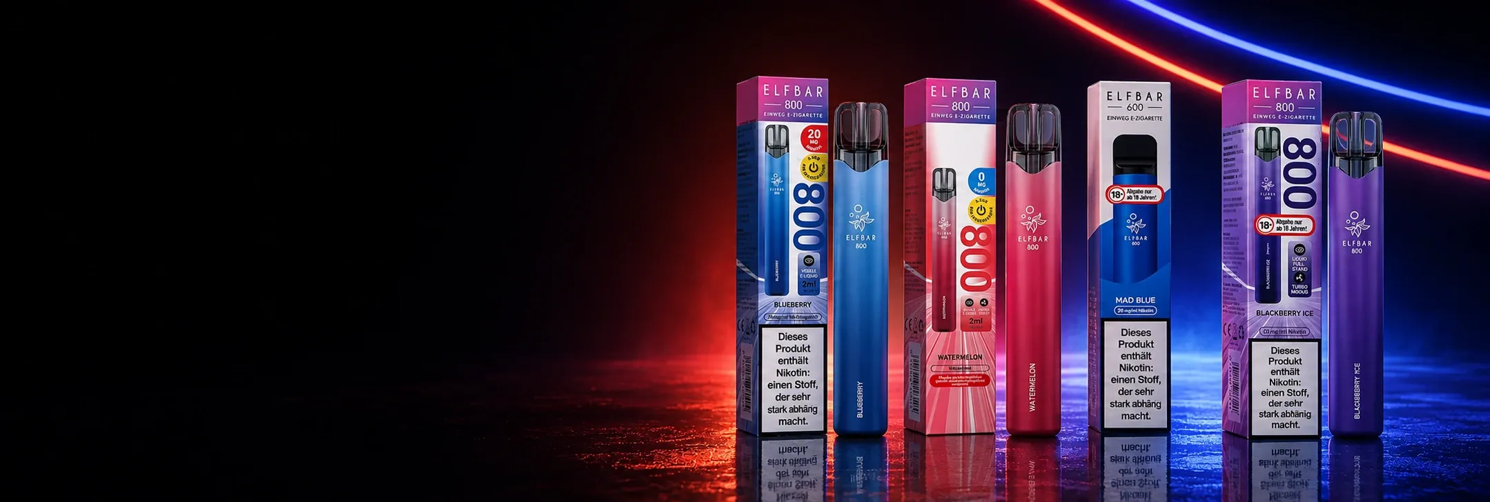 ELFBAR Einweg kaufen – ELFBAR Produkte und Einweg Vapes im Überblick