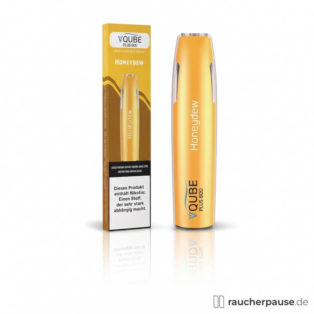 VQube plus600 Honeydew | 16 mg/ml Nikotin | bis zu 600 Züge
