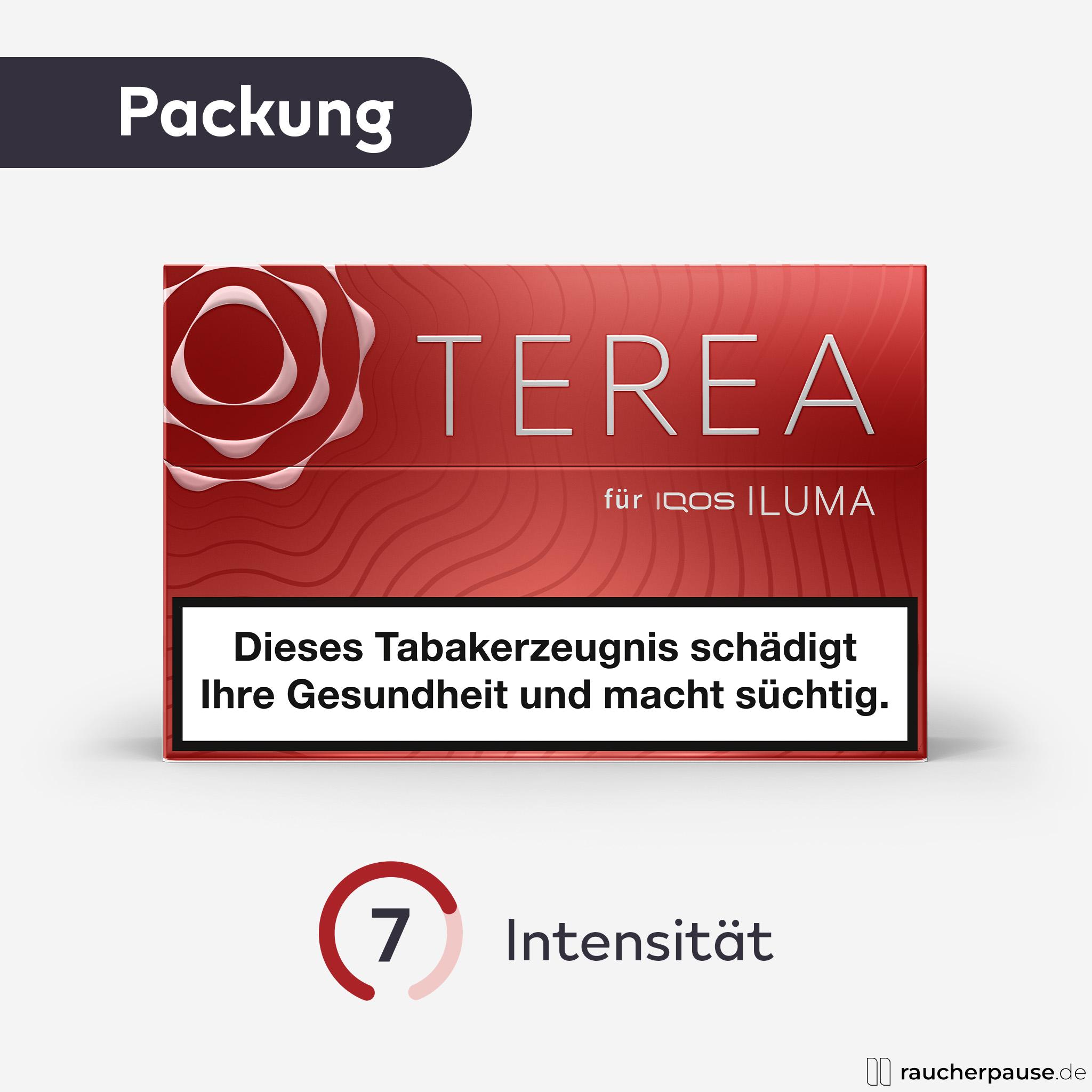 Terea Sienna Tabaksticks für IQOS Iluma | 20 Stück |Holziger Geschmack