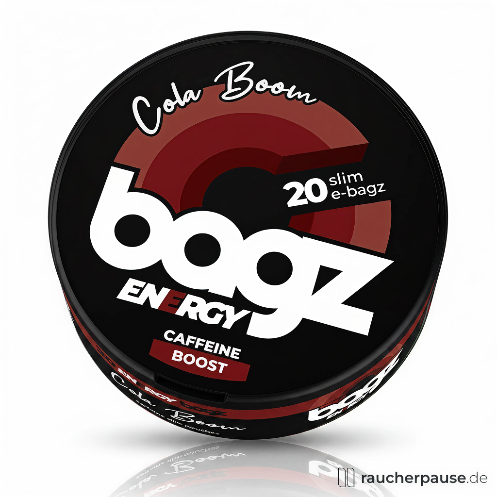 BAGZ Energy Cola Boom Koffein Pouches mit Cola-Geschmack