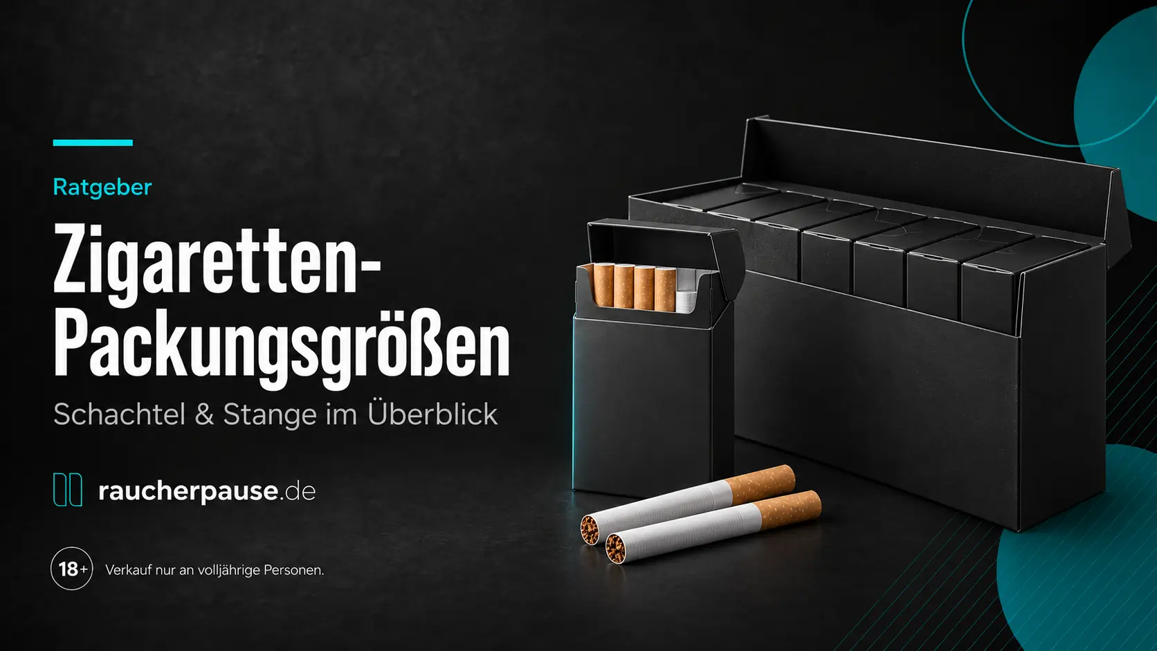 Zigaretten-Packungsgrößen – Schachtel und Stange im Überblick
