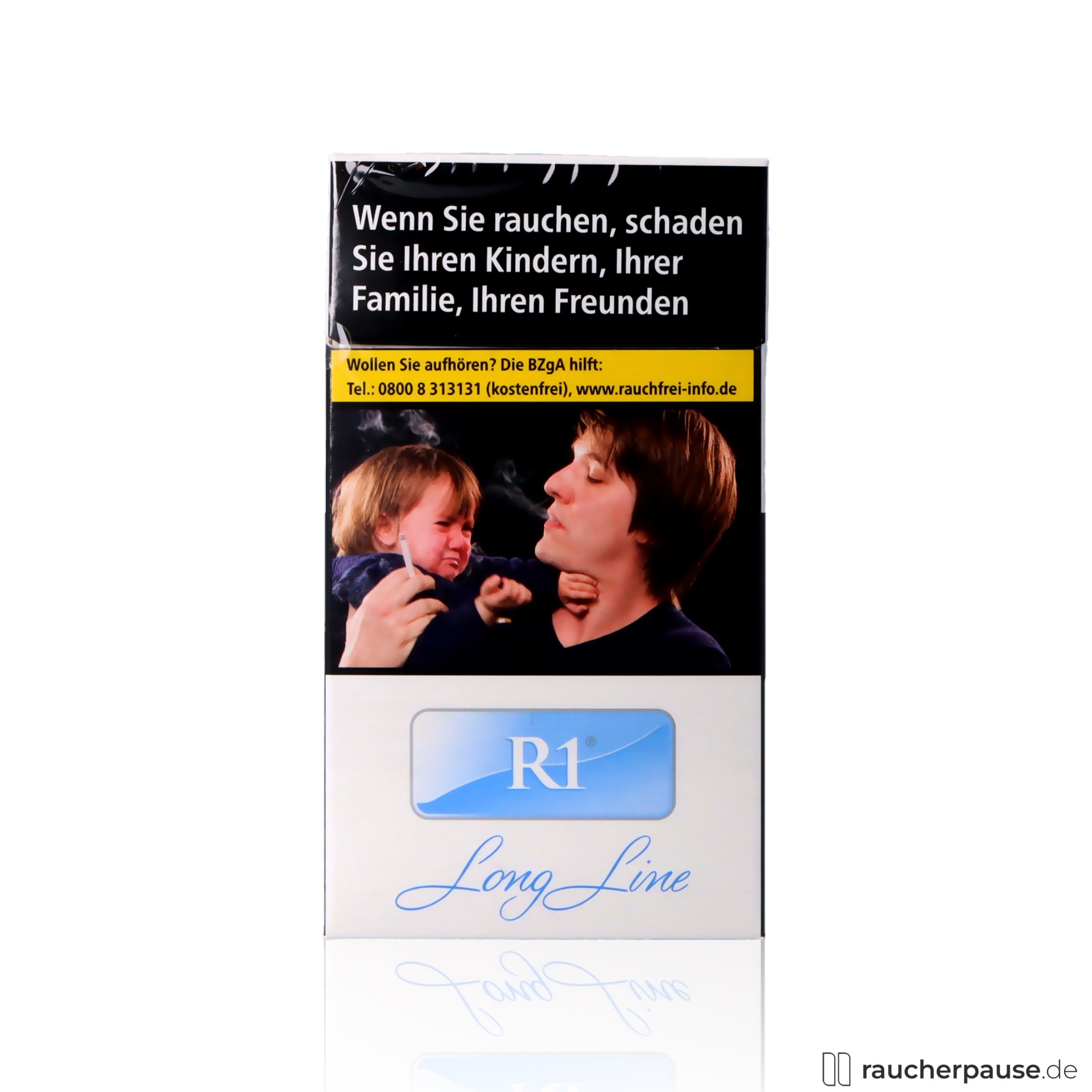 R1 Blue Long Line Zigaretten | 20 Stk. pro Packung | Mildes Raucherlebnis