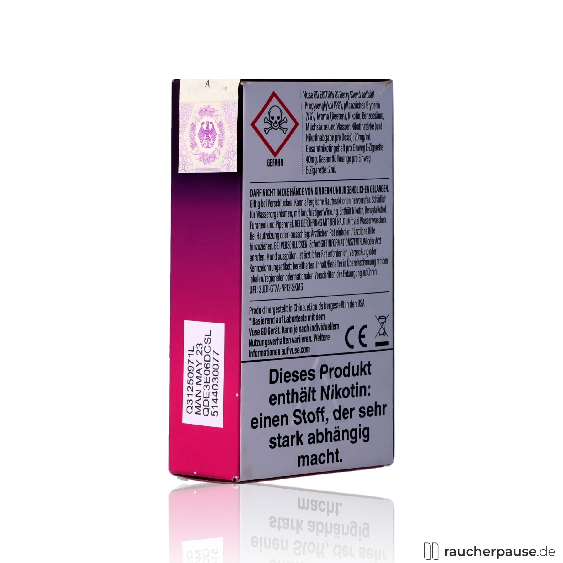 Berry Blend Vuse Go Vuse Go Reload Vape Pen Ecigwizard Vuse Go Vapeador Berry Blend 1,000 puffs - Tambo | Cada vez ms cerca Berry Blend Vuse Go Vuse Go Reload Vape Pen Ecigwizard Vuse Go Vapeador Berry Blend 1,000 puffs - Tambo | Cada vez ms cerca