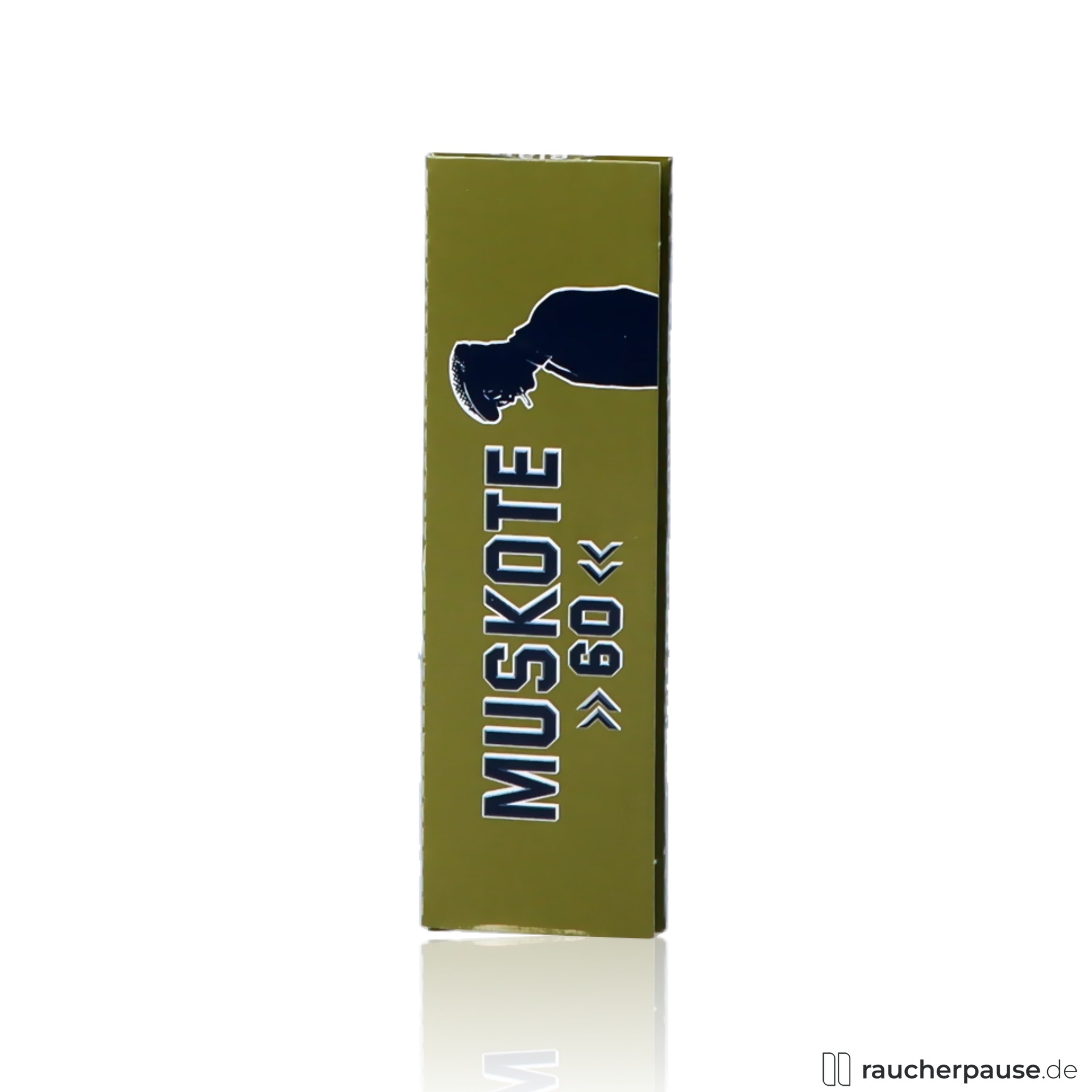 Muskote 60 Zigarettenpapier | Französische Qualität | 60 Blättchen | Mittlere Brenndauer