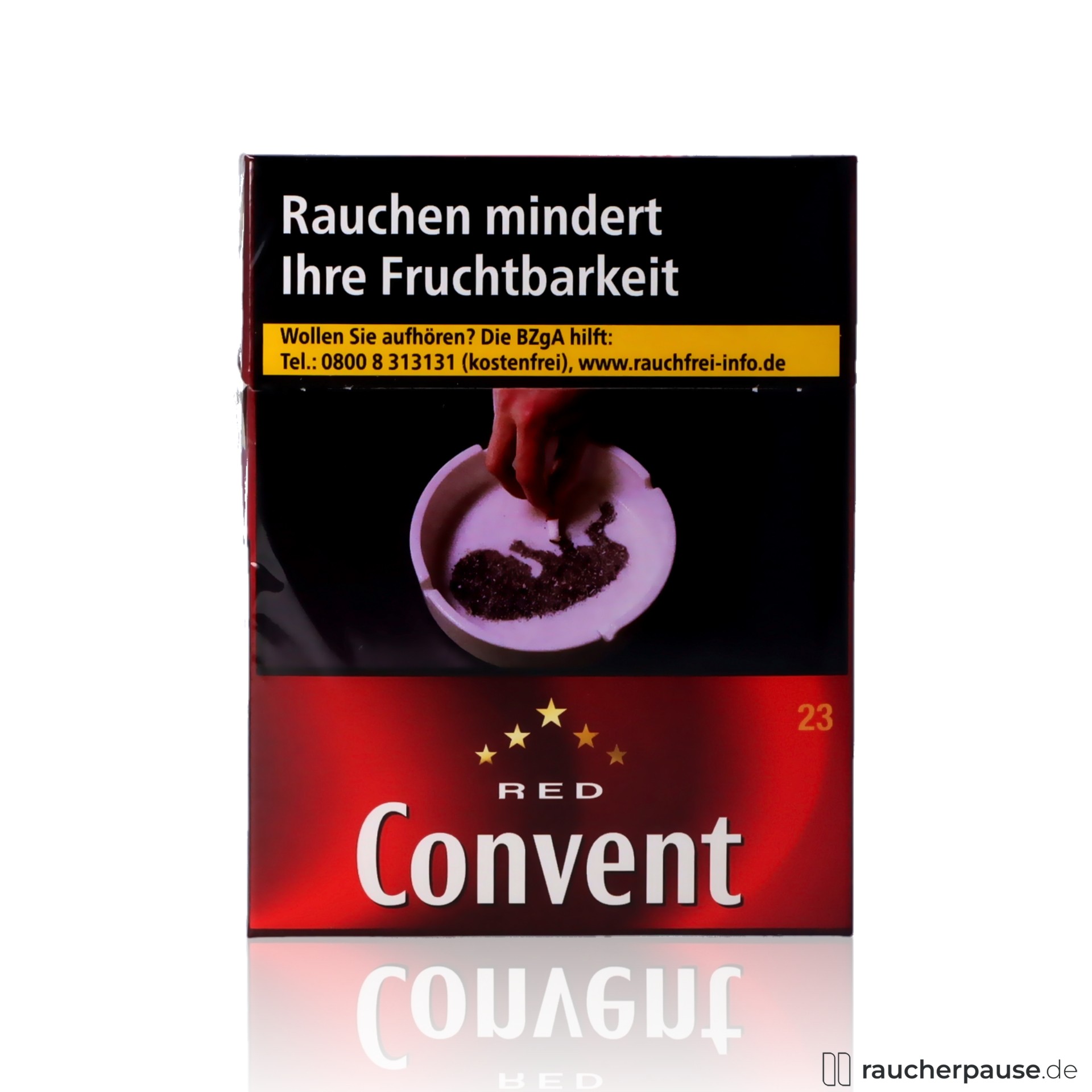 Convent Classic Red Blend XL Zigaretten | 23 Stk. pro Packung | Intensiver Geschmack