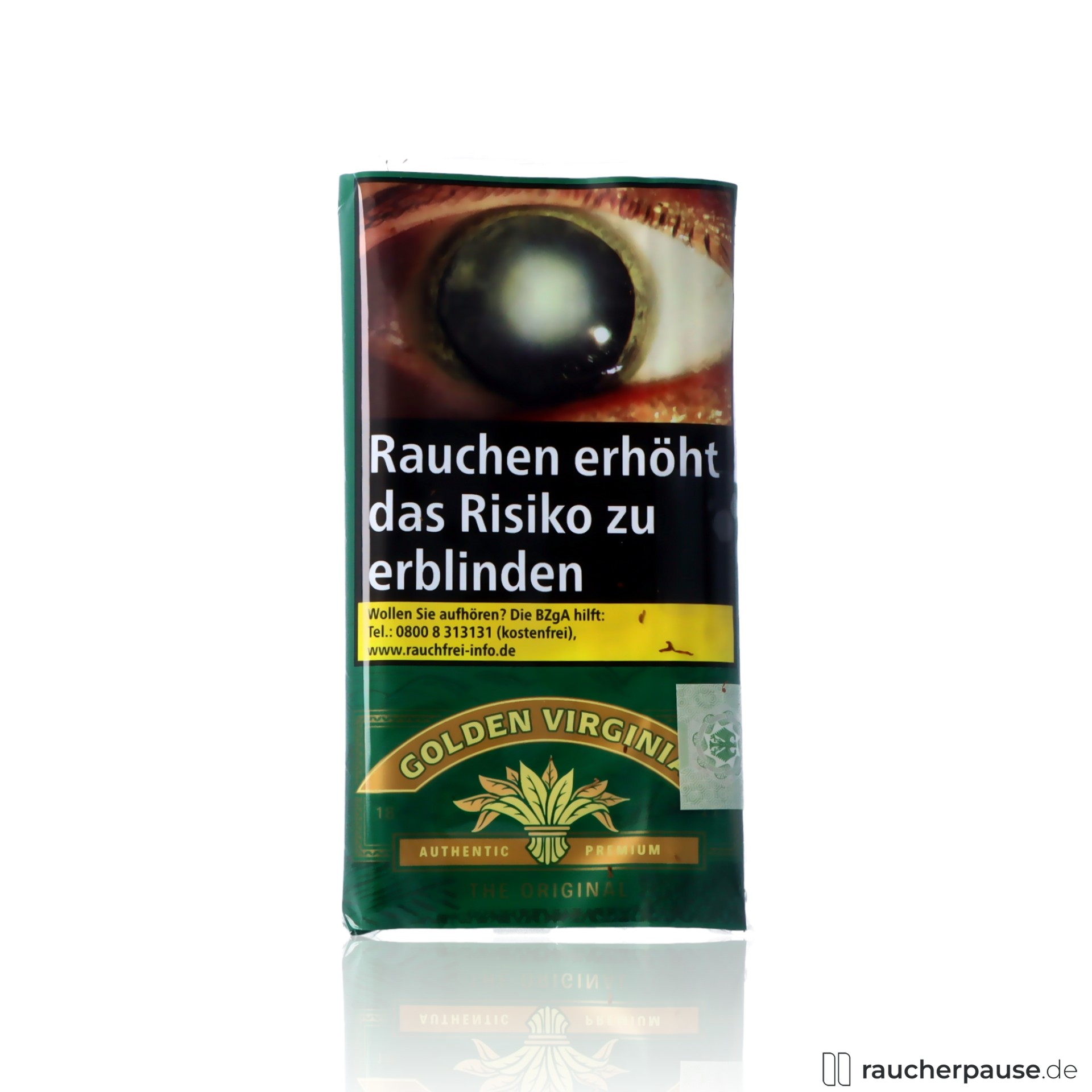 Golden Virginia Tabak | 50g Pouch | Feinschnitt | Mild-würziges Aroma