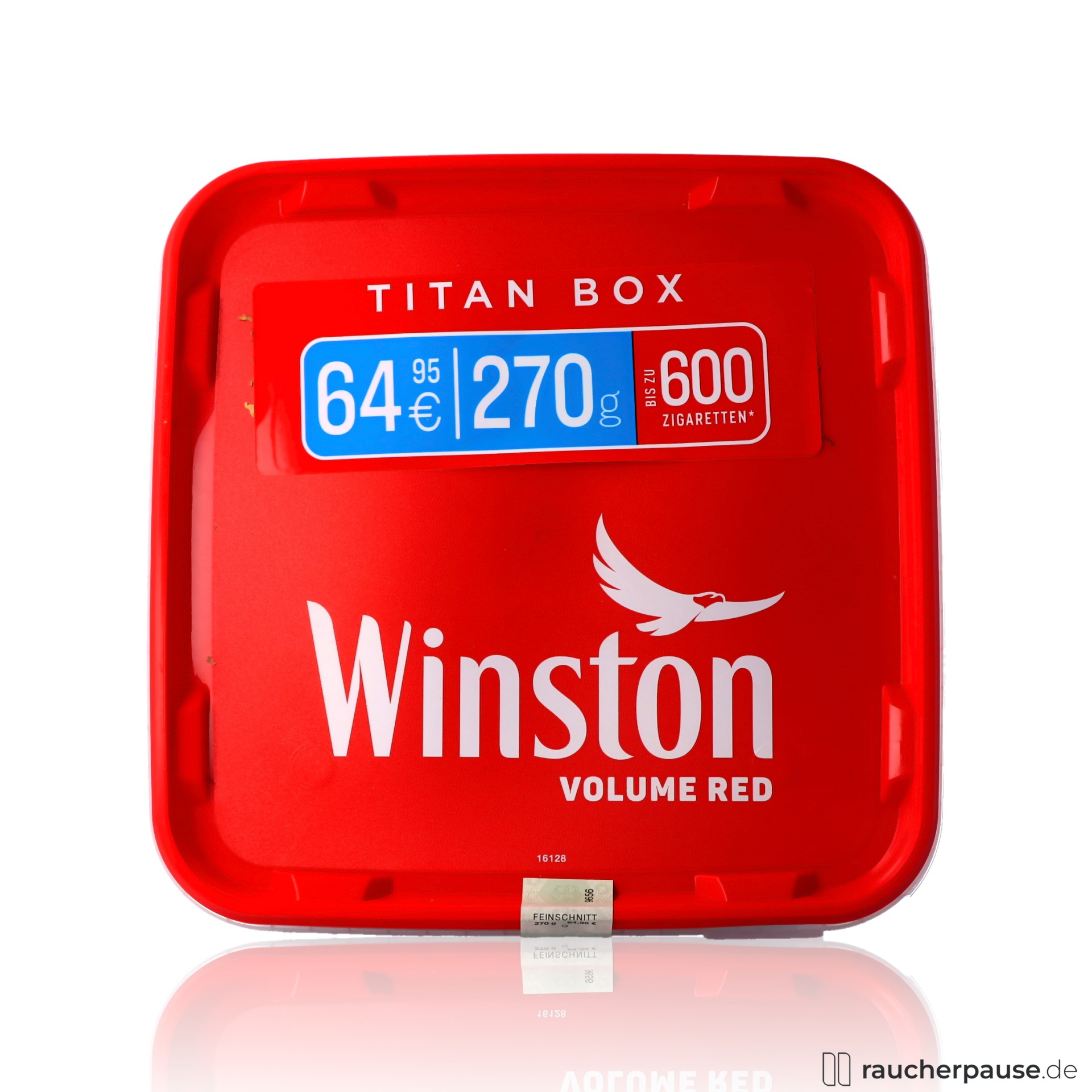 Winston Volumentabak Rot | 270g Titan Box