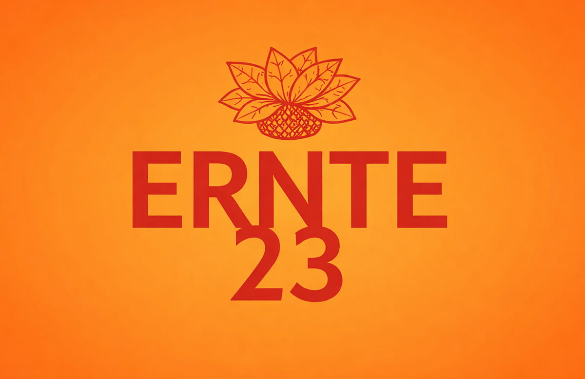 Ernte 23 Zigaretten Logo – klassische deutsche Tabakmarke