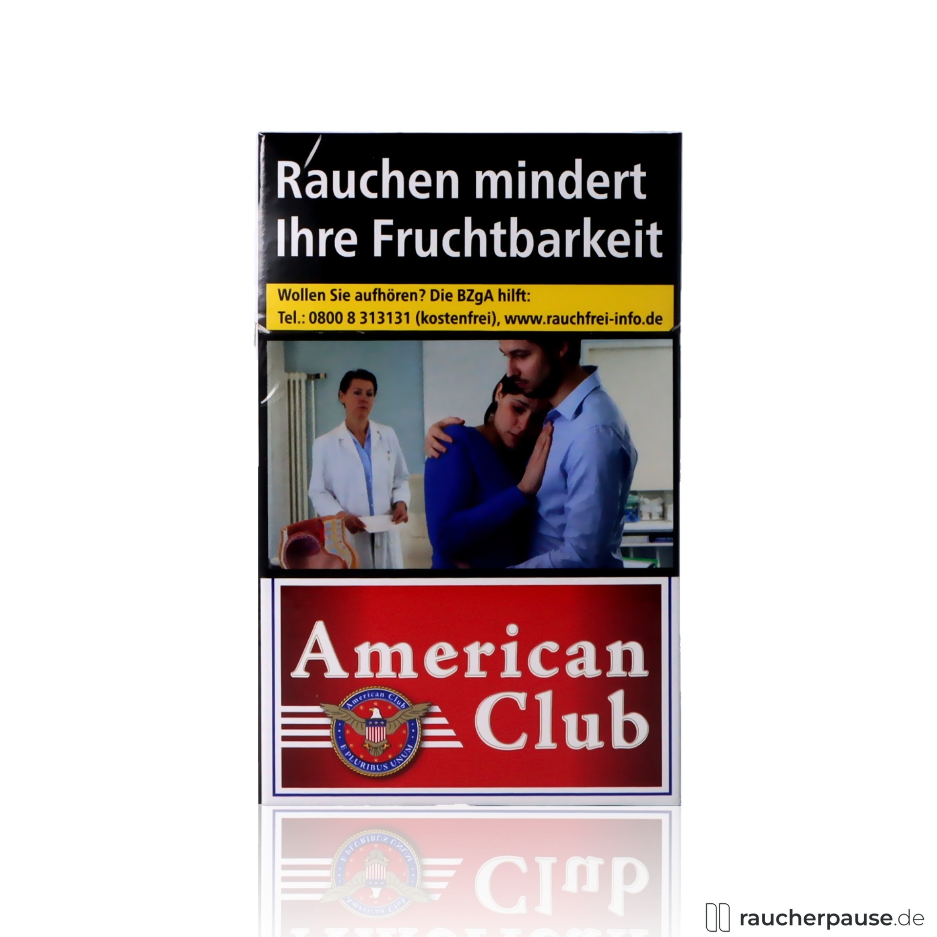 American Club Original Zigaretten | 20 Stk. pro Packung | Intensiver American Blend Geschmack American Club Original Zigaretten | 20 Stk. pro Packung | Intensiver American Blend Geschmack
