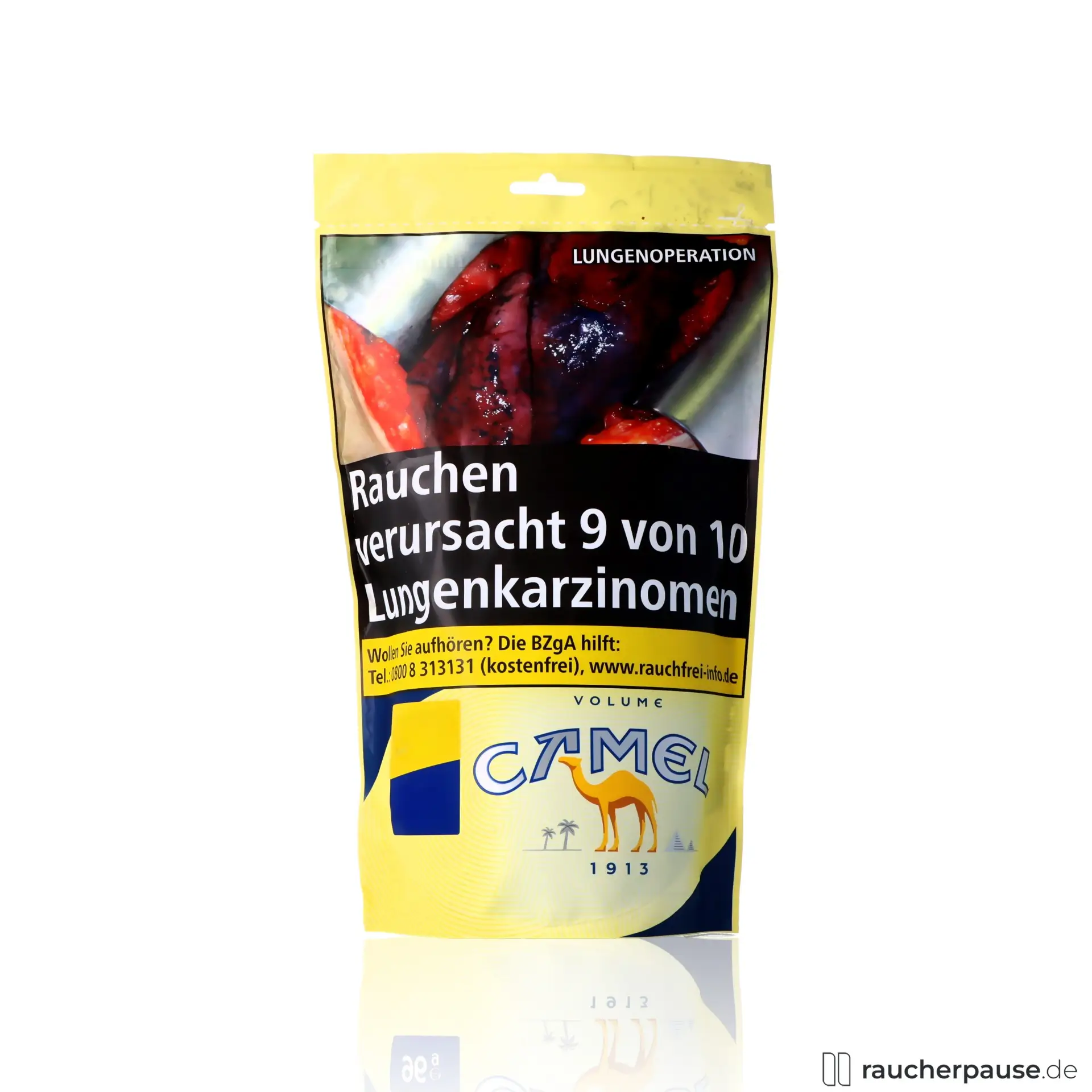 Camel Full Flavour Volumentabak | 91g Zip Beutel | American Blend