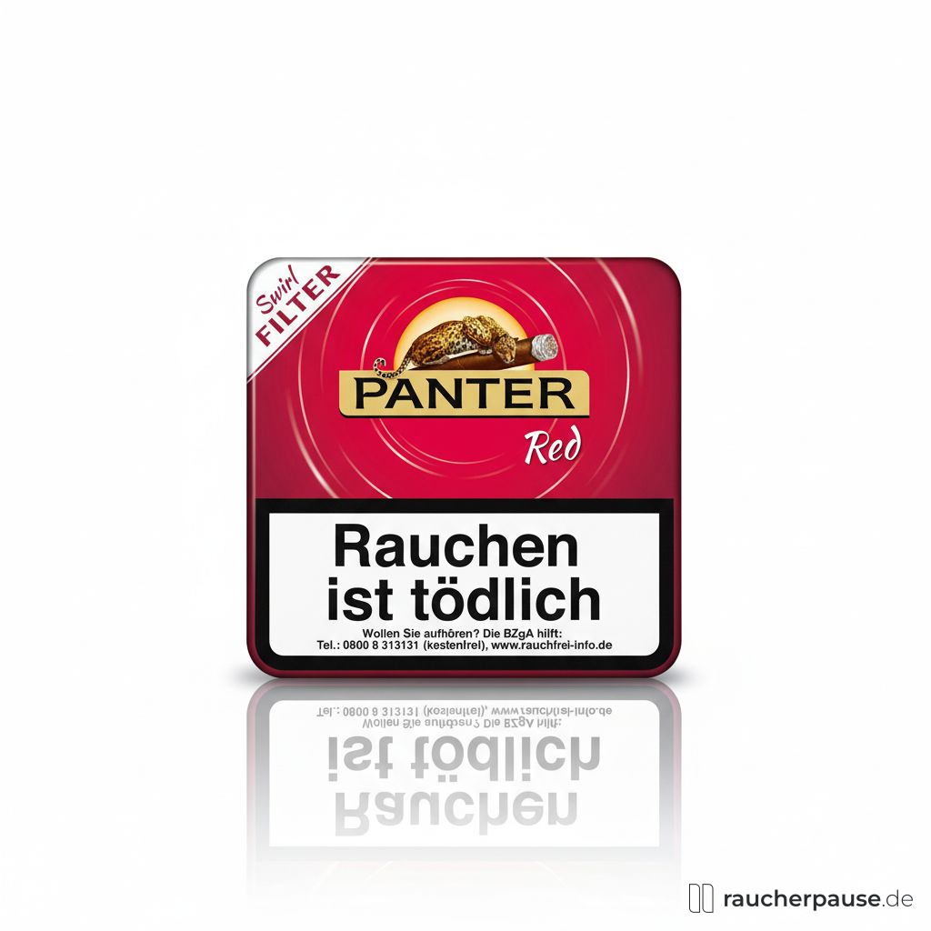 Panter VanillaTouch Cigarillos | 20er Blechdose | Mild | Ecuador Deckblatt | Vanille Aroma