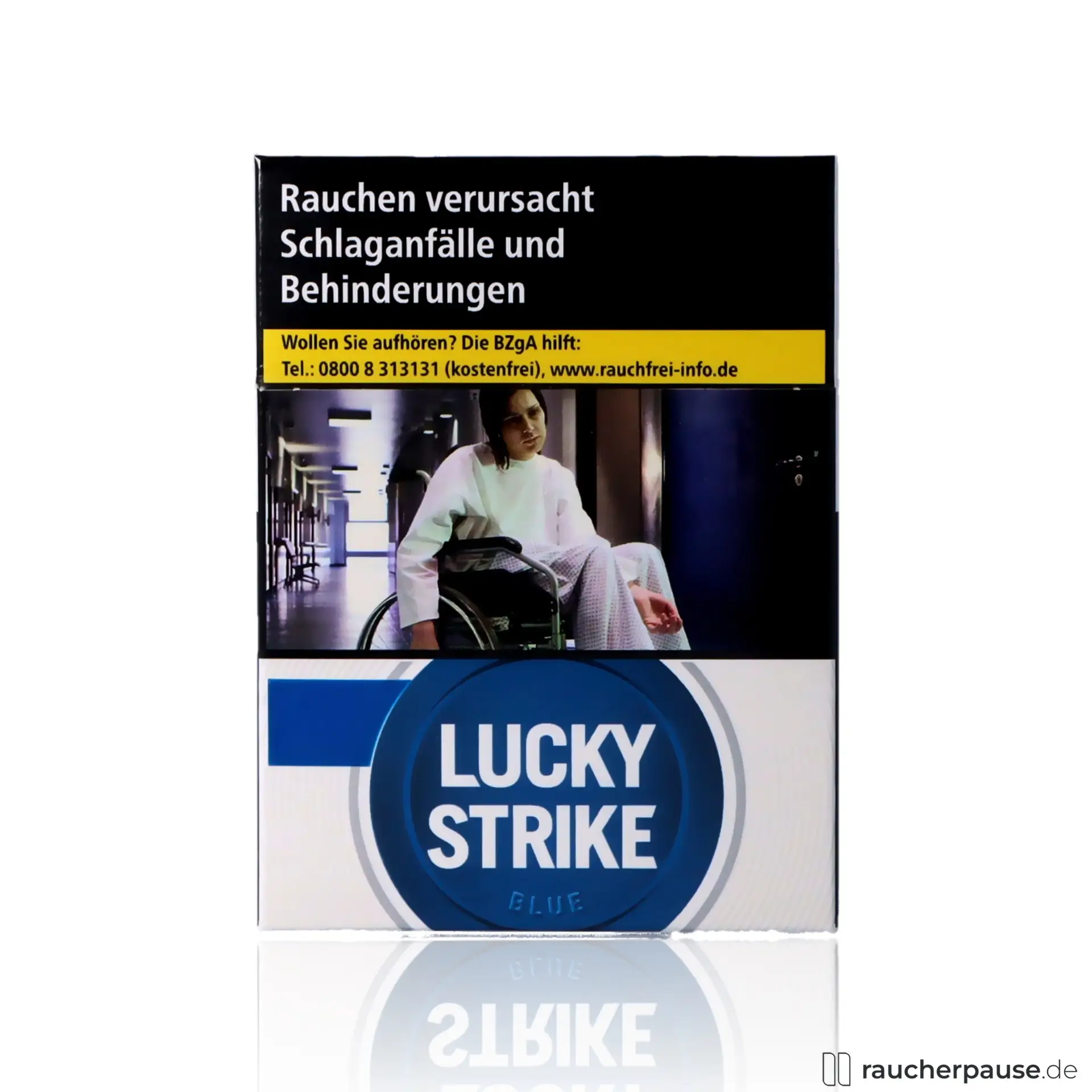 Lucky Strike Blue Giga Zigaretten | 22 Stk. pro Packung | Mildes Tabakaroma