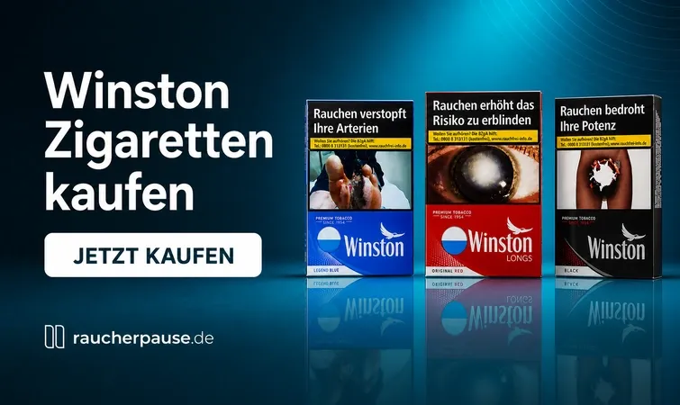 Winston Zigaretten kaufen &ndash; Red, Blue und Black im &Uuml;berblick