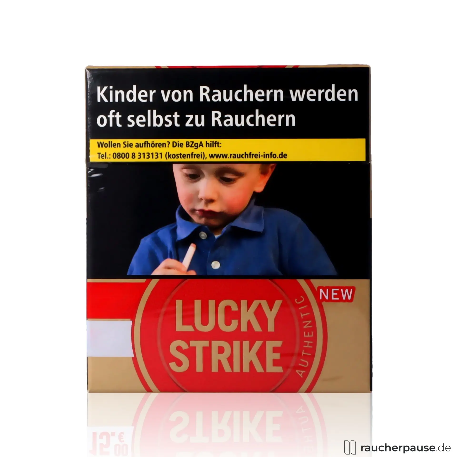 Lucky Strike Authentic Red Xtra | 34 Zigaretten | Ohne Zusätze