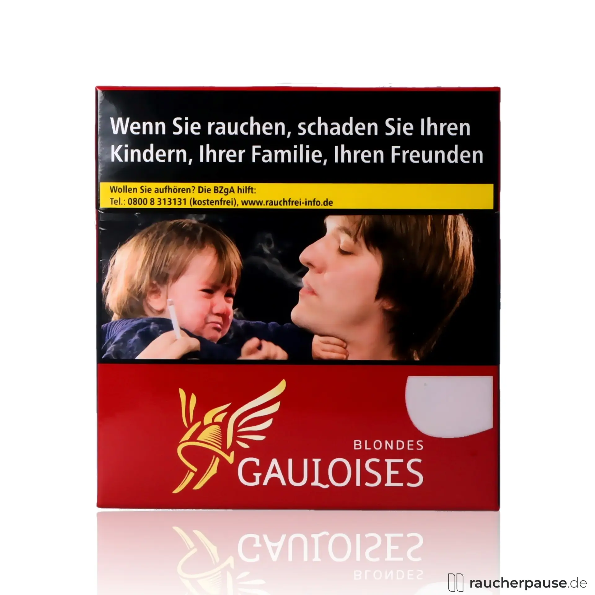 Gauloises Blondes Rot Zigaretten | 60 Stk. pro Packung | King Size | Fein-würziges Aroma