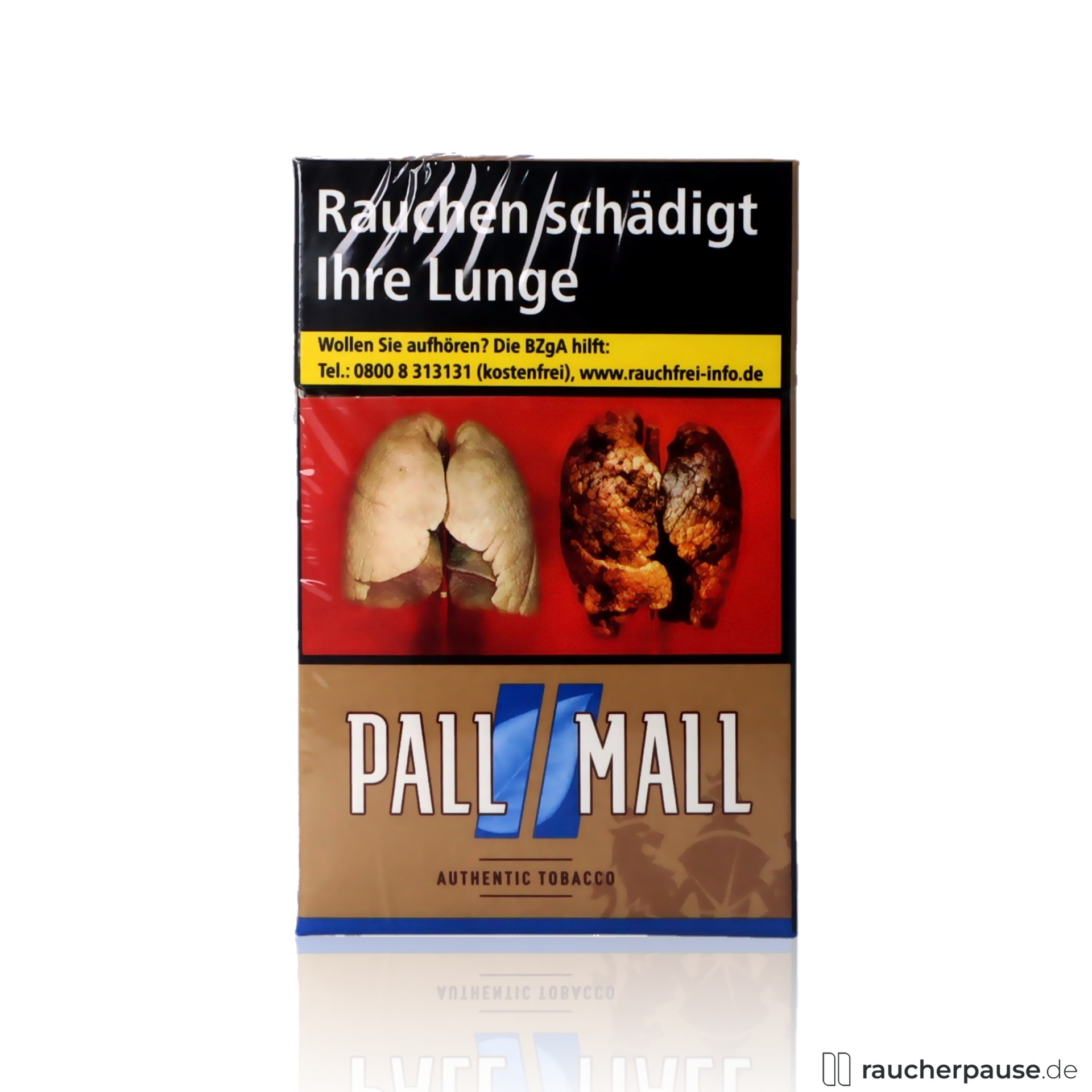 Pall Mall Authentic Blue Zigaretten | 20 Stk. pro Packung | Ohne Zusatzstoffe Pall Mall Authentic Blue Zigaretten | 20 Stk. pro Packung | Ohne Zusatzstoffe