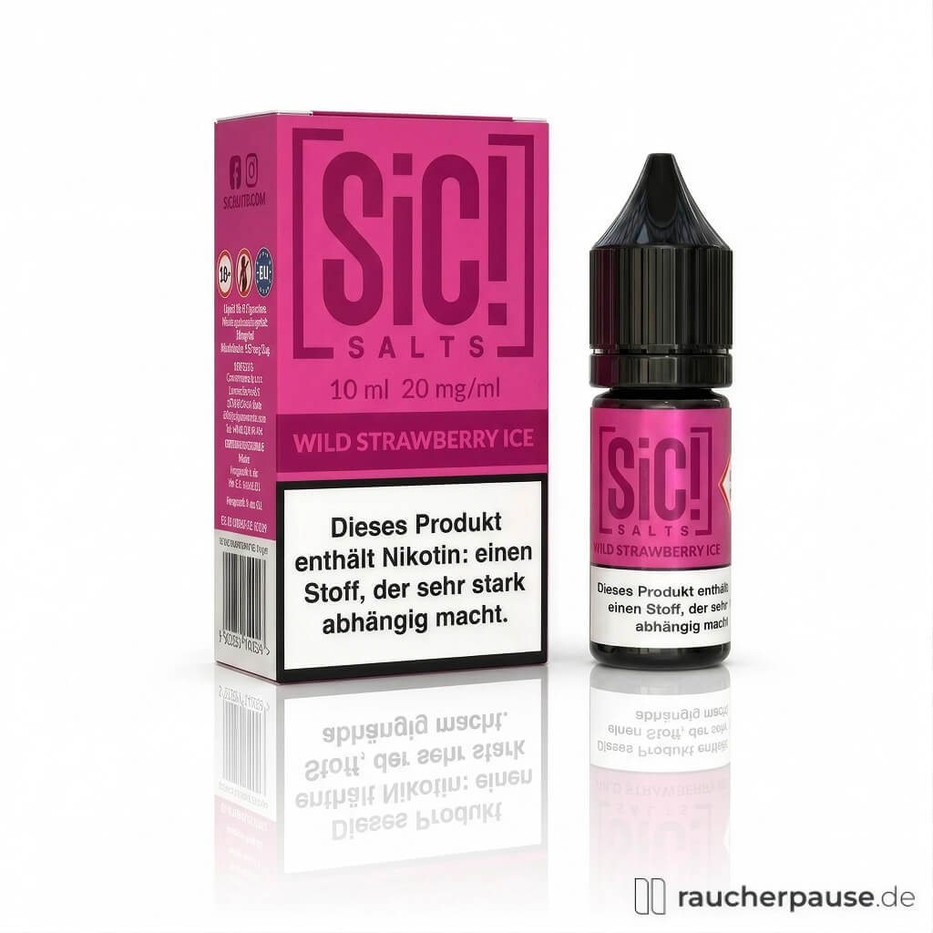 SiC! Salts Wild Strawberry Ice Liquid | 20 mg/ml Nikotin