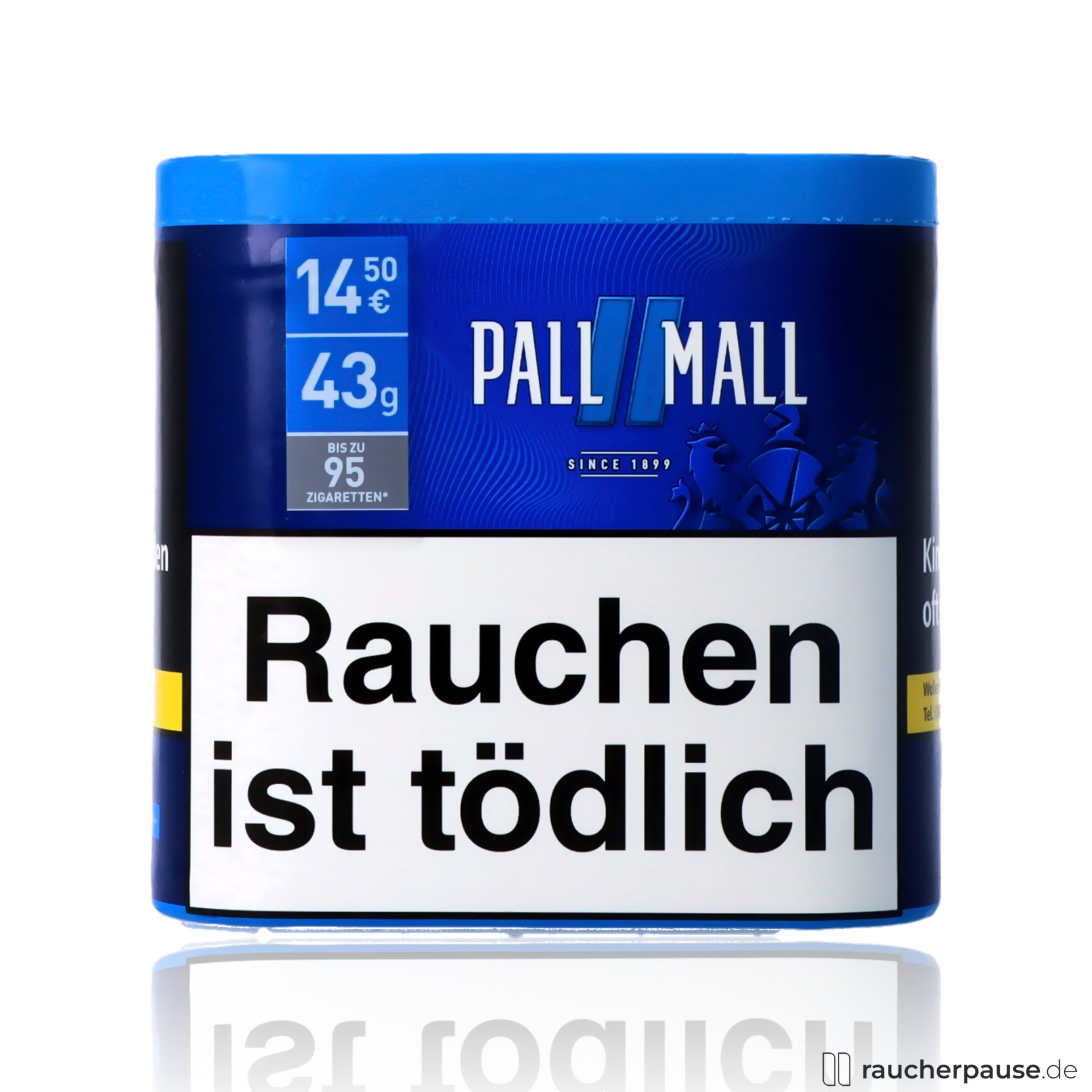 Pall Mall Blau Volumentabak | 43g Dose | American Blend