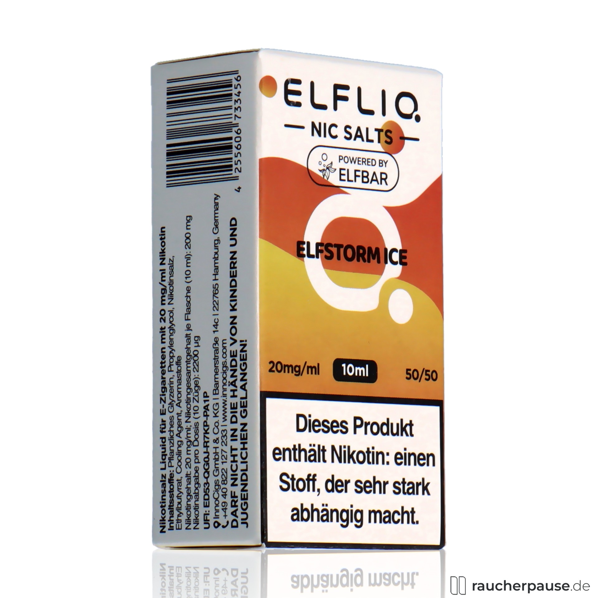 Elfliq by Elf Bar Nikotinsalz Liquid Elfergy Ice | 20mg/ml Nikotin | 10ml
