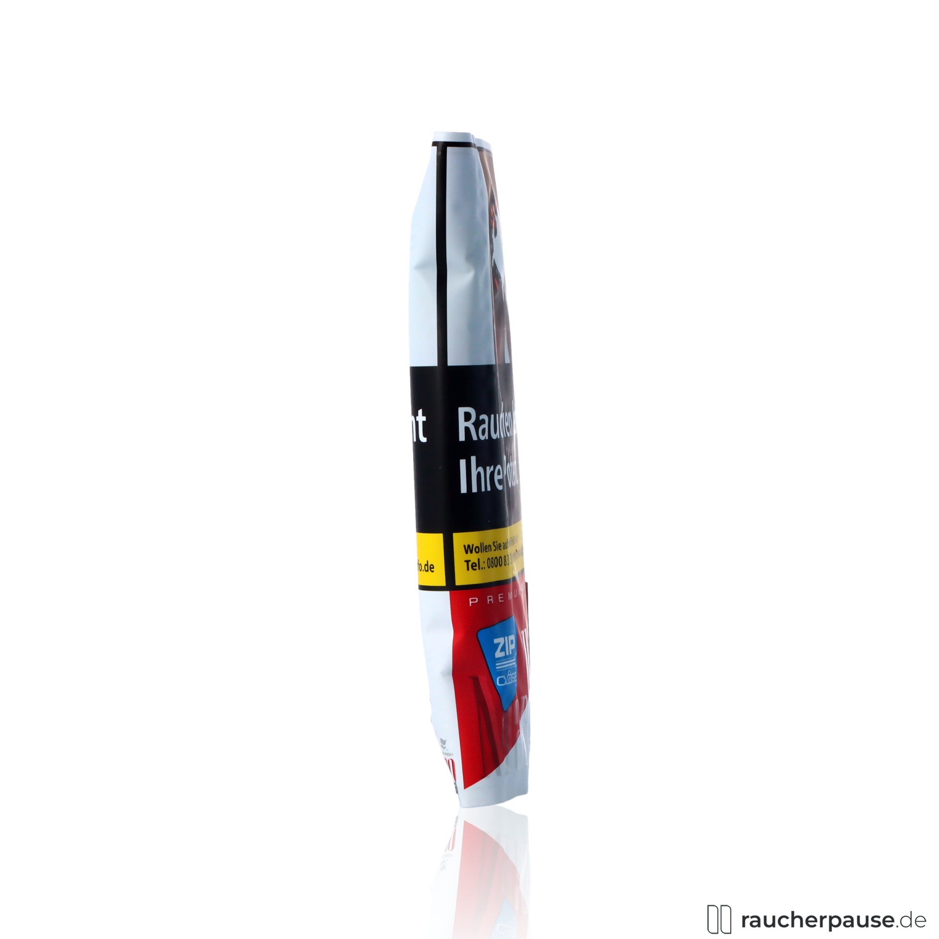 marlboro premium red tabak 30g pouch american blend virginia orient burley , packshot vorderseite
