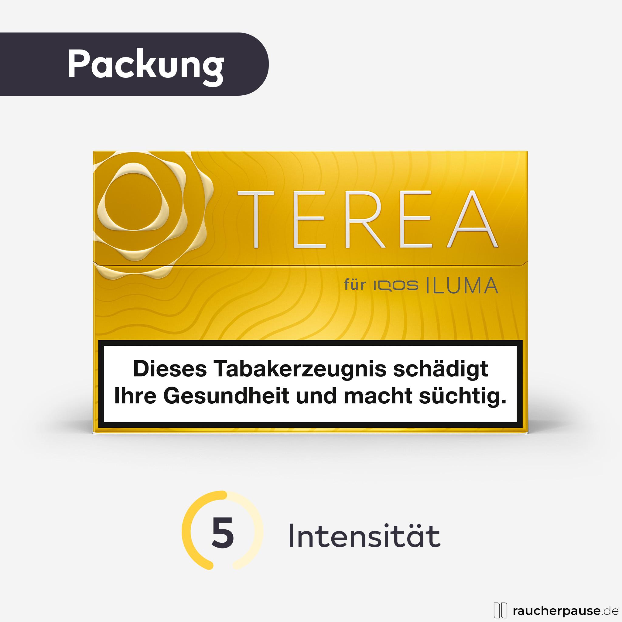 Terea Yellow Tabaksticks für IQOS Iluma | 20 Stück | Weicher Geschmack