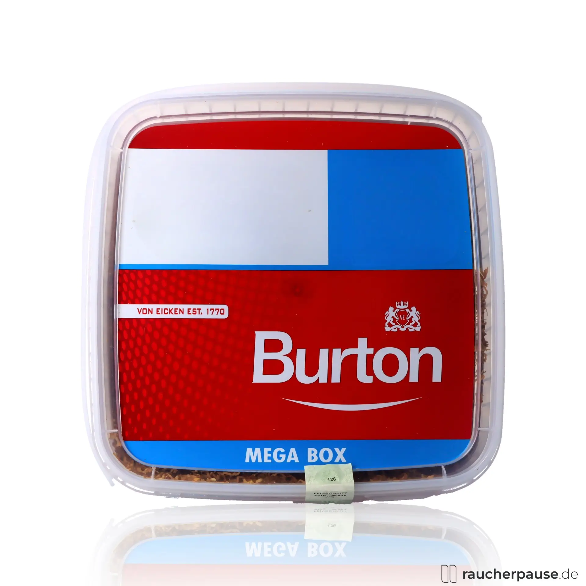 Burton Red Volumentabak | 250g Eimer | XXXL