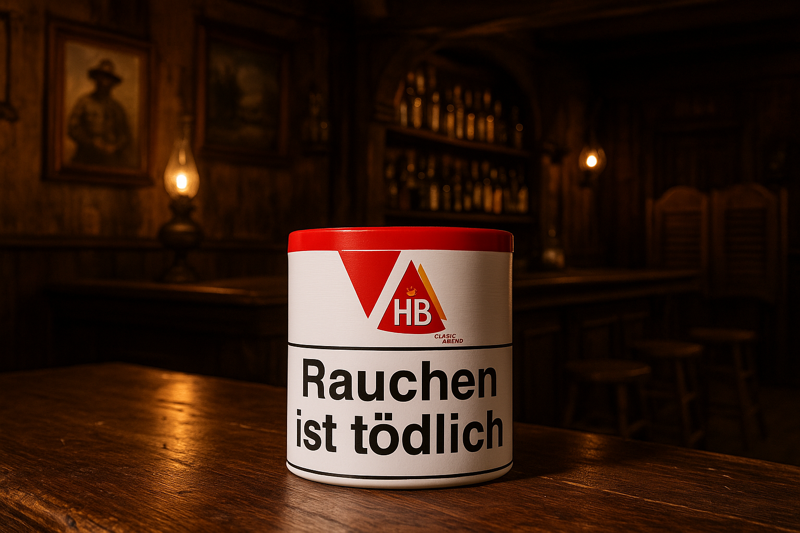 HB Tabak Dose in einer Country Bar