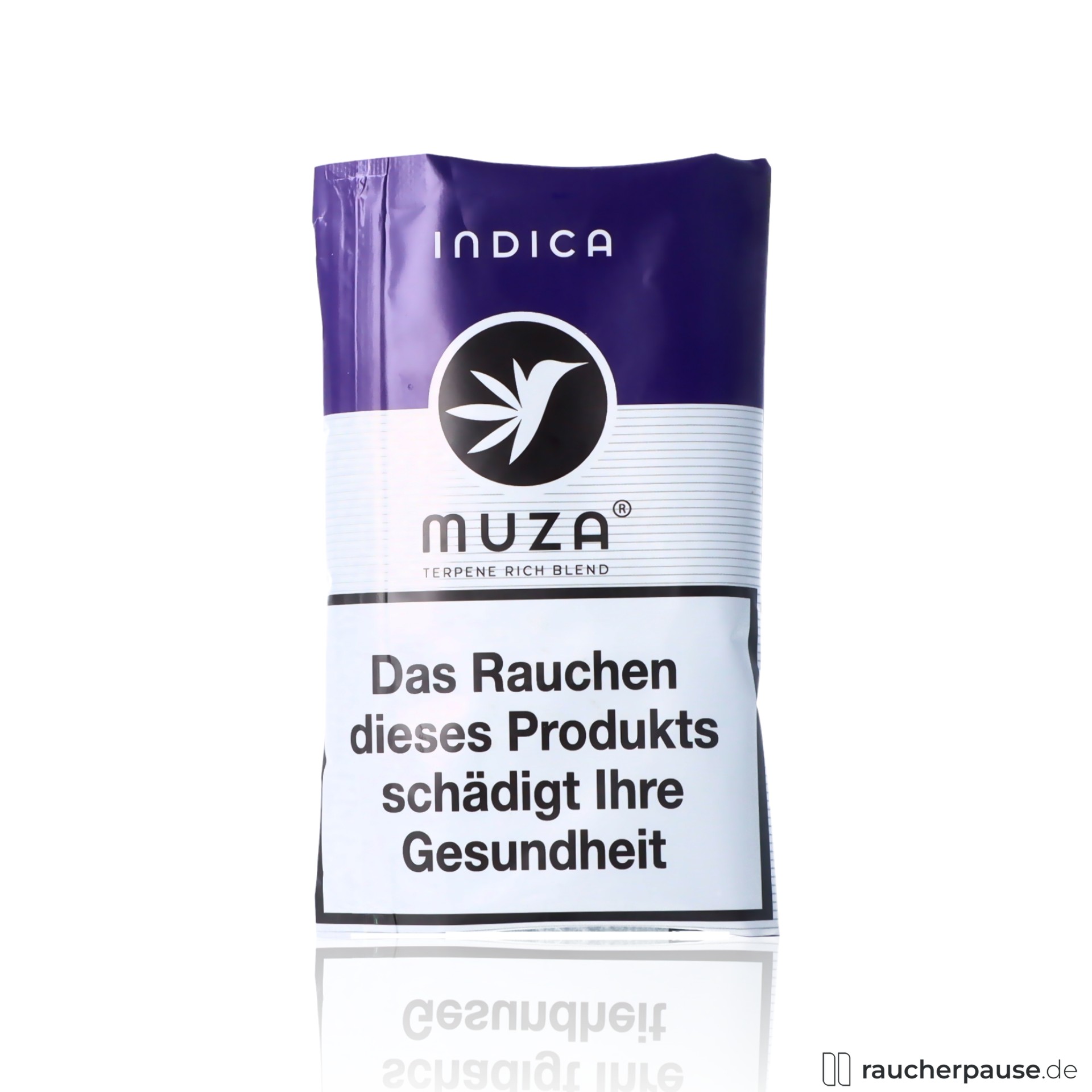 MUZA Herbal Indica | 20g Kräutermischung | Nikotinfrei | Frischebeutel