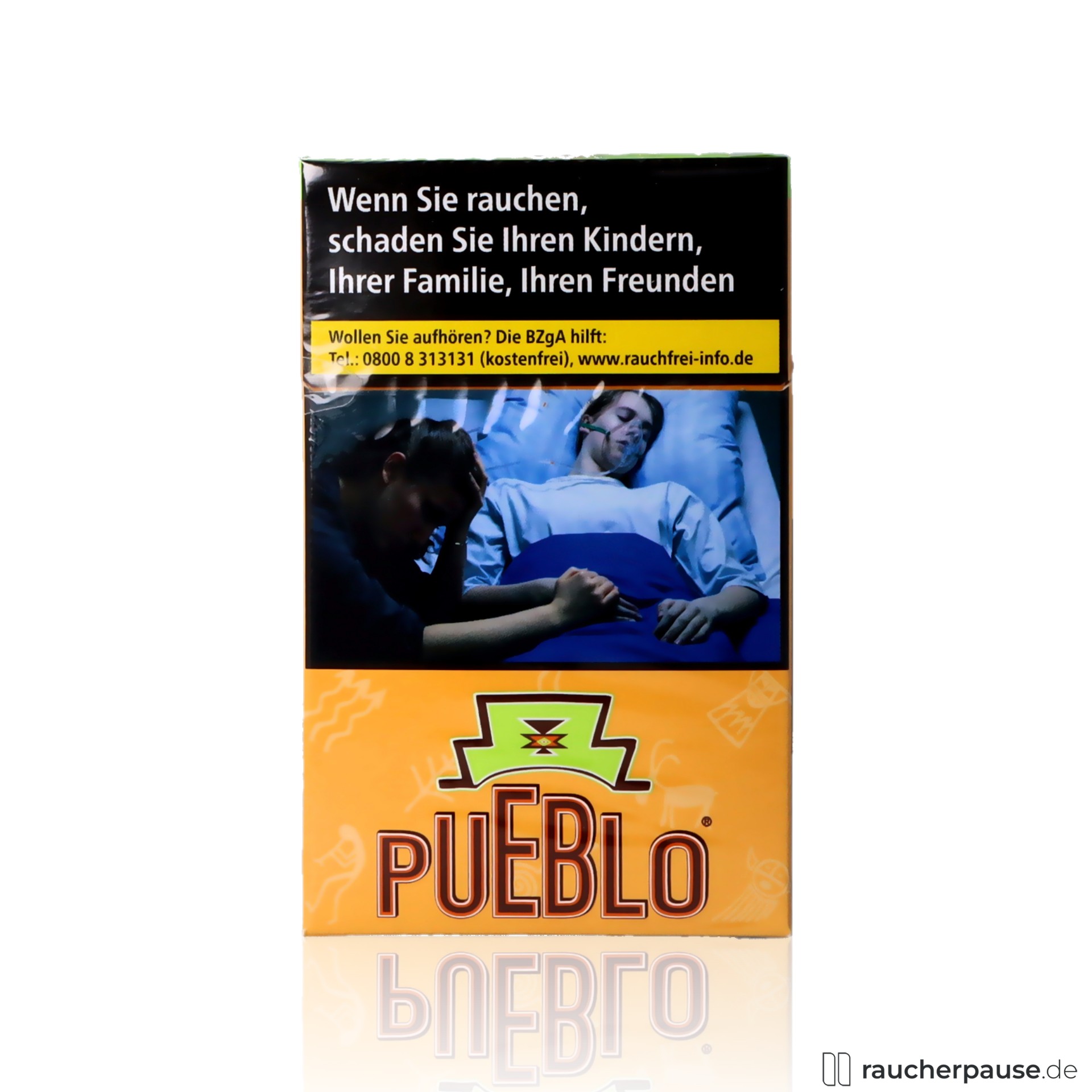Pueblo Orange Zigaretten | 20 Stk. pro Packung | Ohne Zusatzstoffe