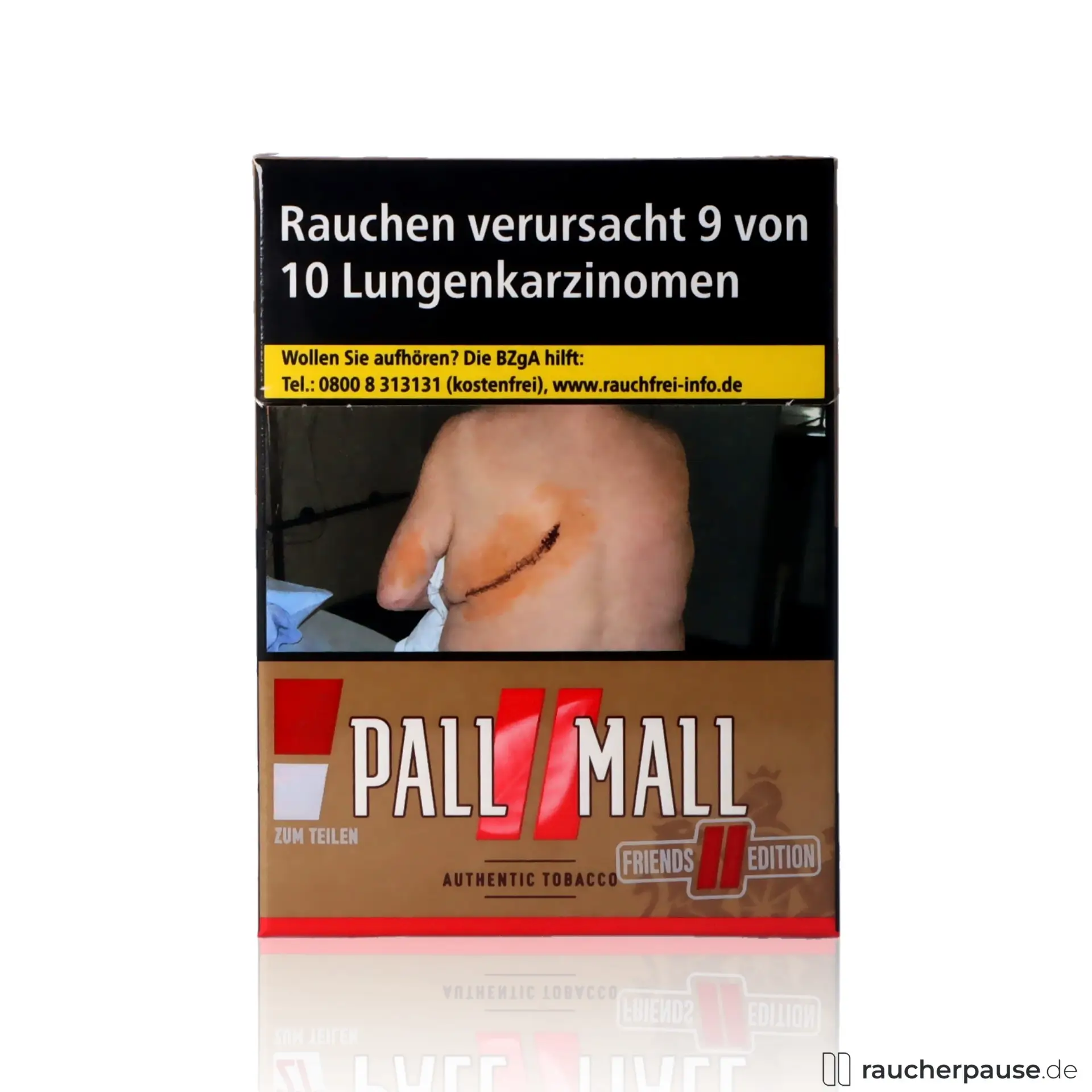 Pall Mall Authentic Red Giga Zigaretten | 26 Stk. pro Packung | Ohne Zusatzstoffe