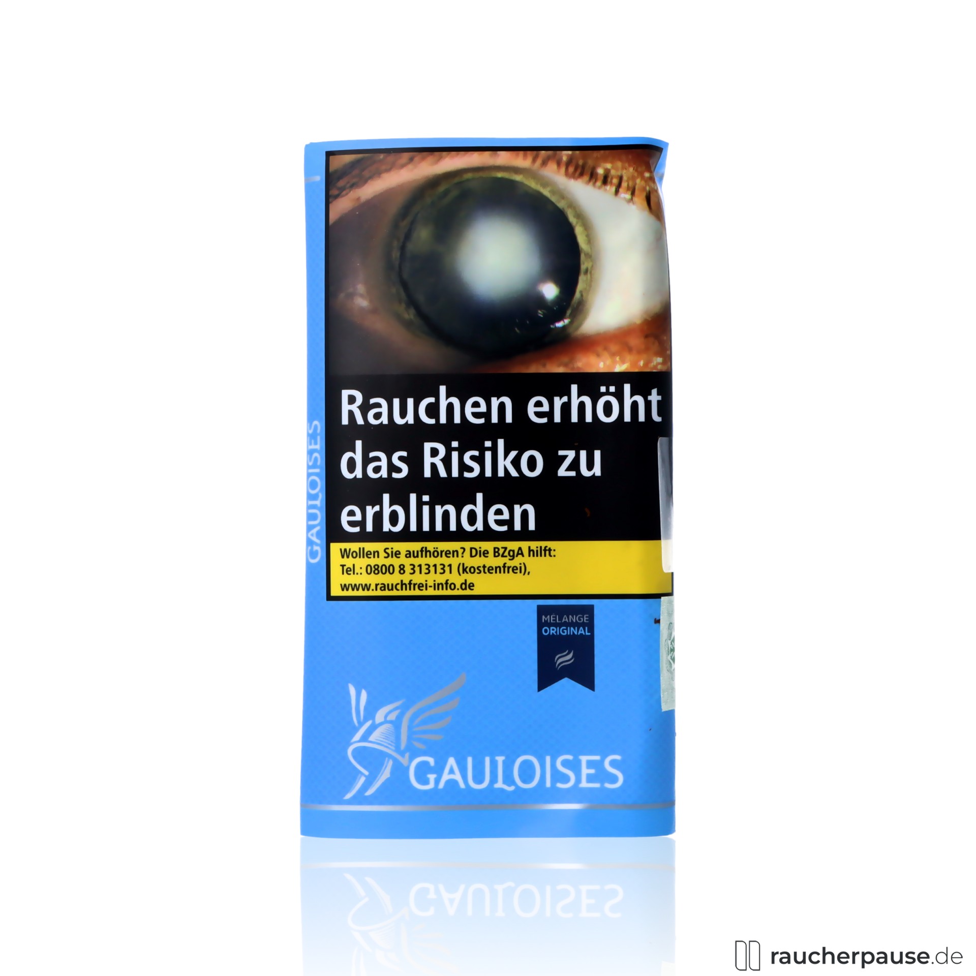 Gauloises Melange Original | 30g Drehtabak | Würzig & Stark | Pouchpäckchen