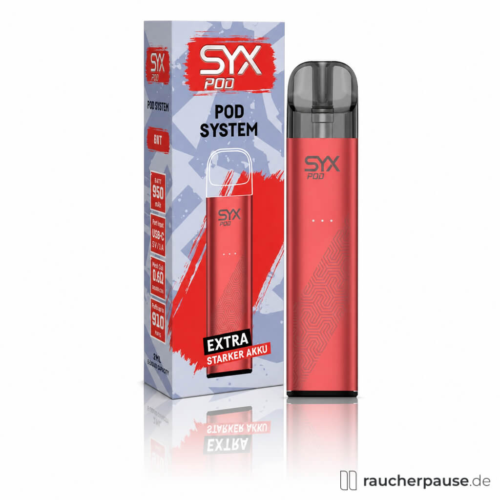 SYX Pod Device Red | 900 mAh | USB-C