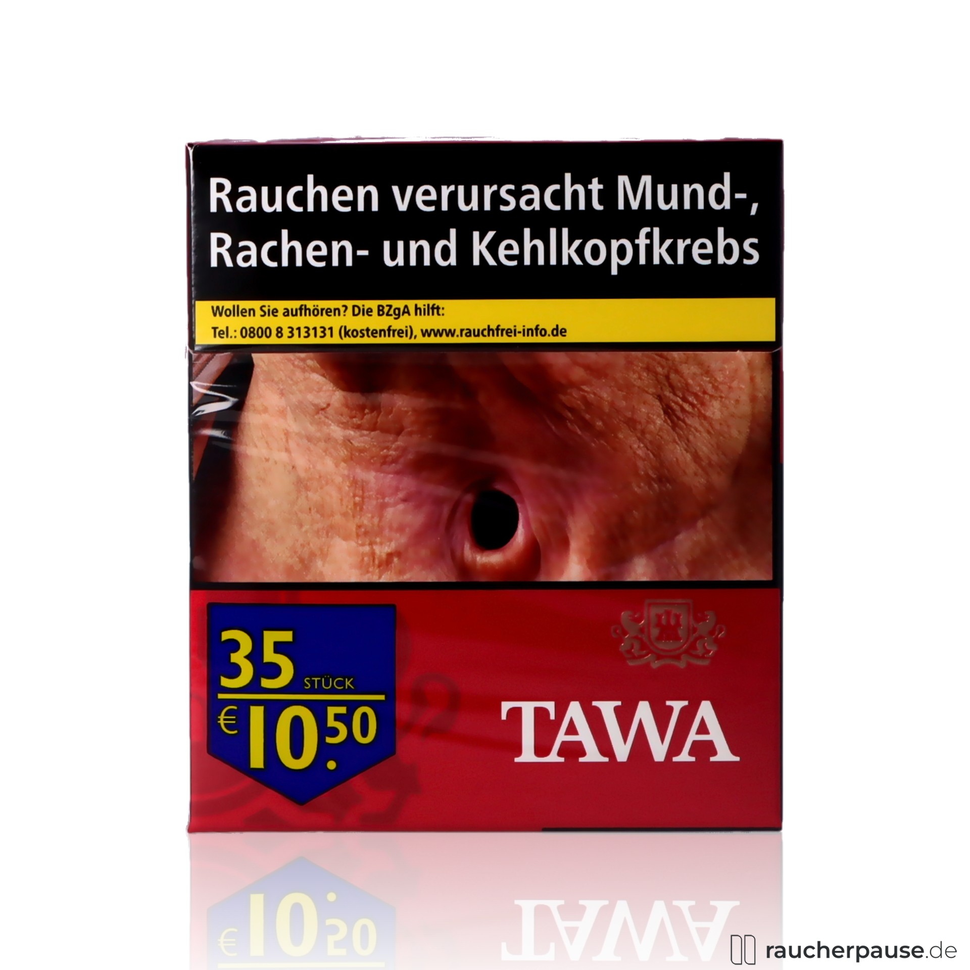 Tawa Red 4XL Zigaretten | 35 Stk. pro Packung | Intensiv-würziges Aroma