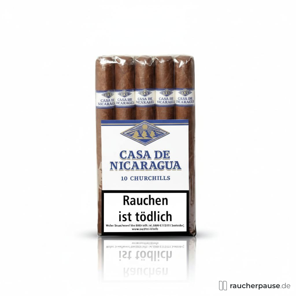 Casa de Nicaragua Churchill Zigarren | 175mm | Ecuador Deckblatt | Nicaraguanische Einlage Casa de Nicaragua Churchill Zigarren | 175mm | Ecuador Deckblatt | Nicaraguanische Einlage