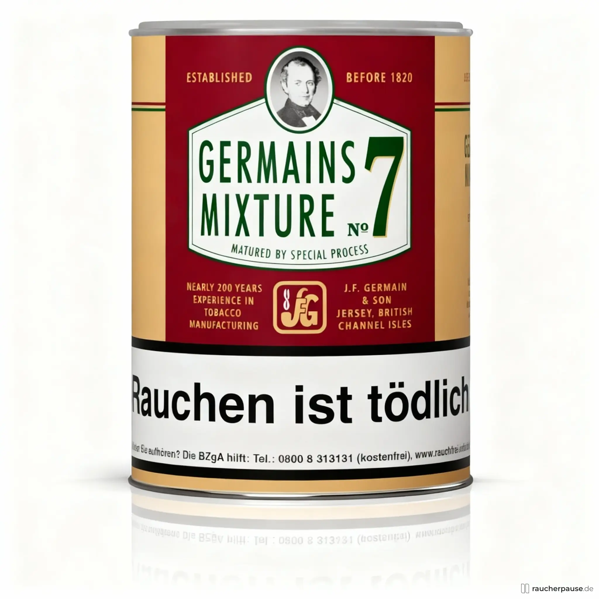 Germain's Mixture No. 7 Pfeifentabak | 200g Dose | Fruchtig-Mittel | Virginia & Burley Mischung
