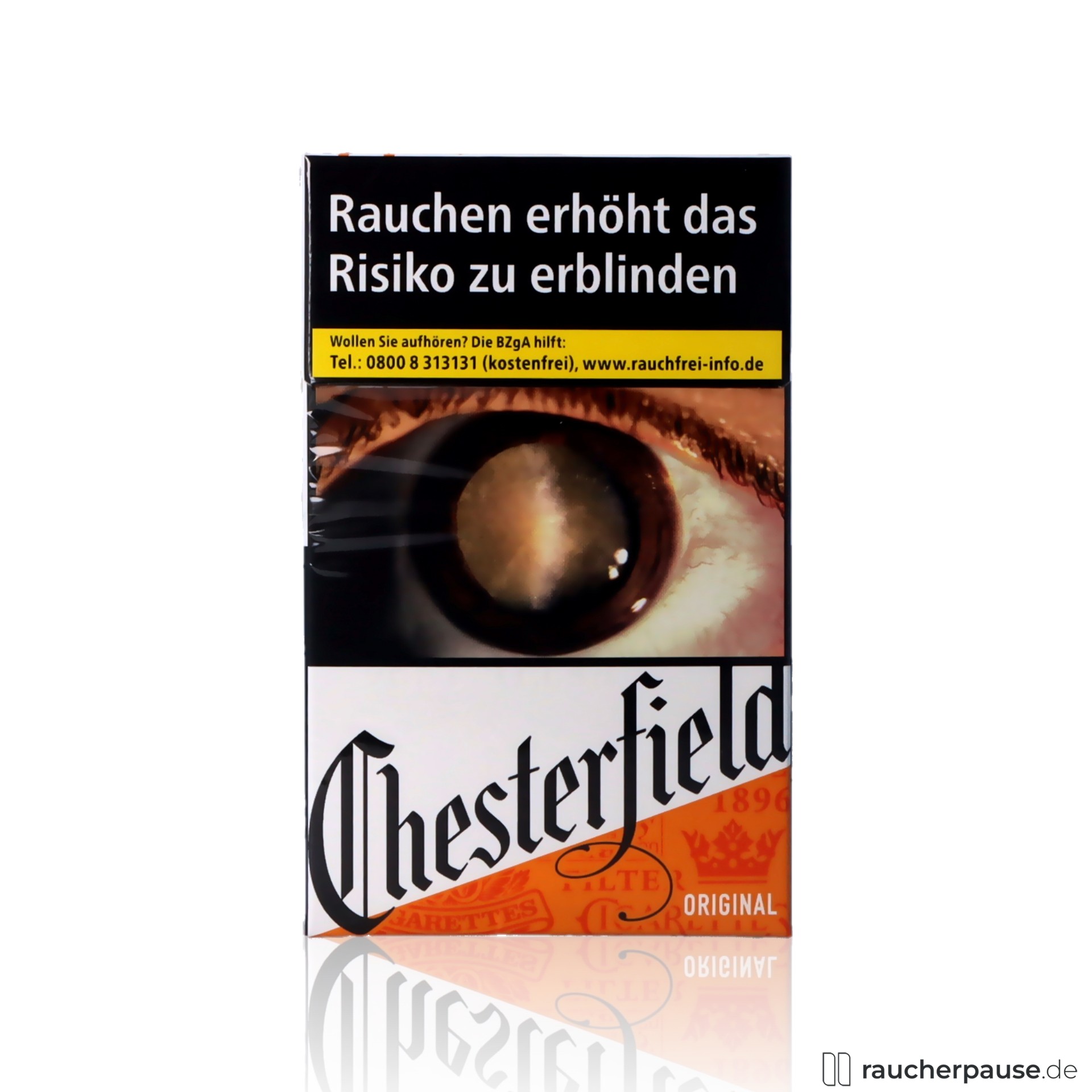 Chesterfield Original Zigaretten | 20 Stk. pro Packung | Intensiver, würziger Geschmack