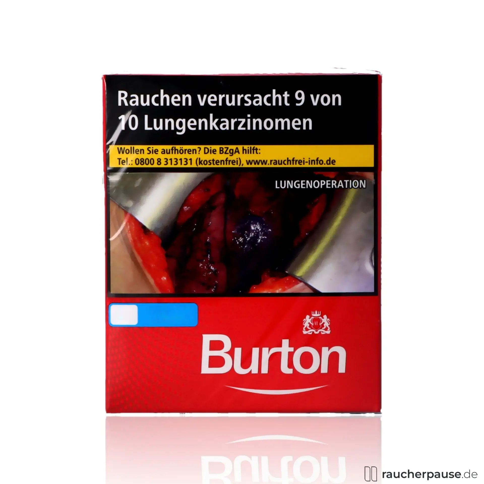 Burton Red XXXL Zigaretten | 40 Stk. pro Packung