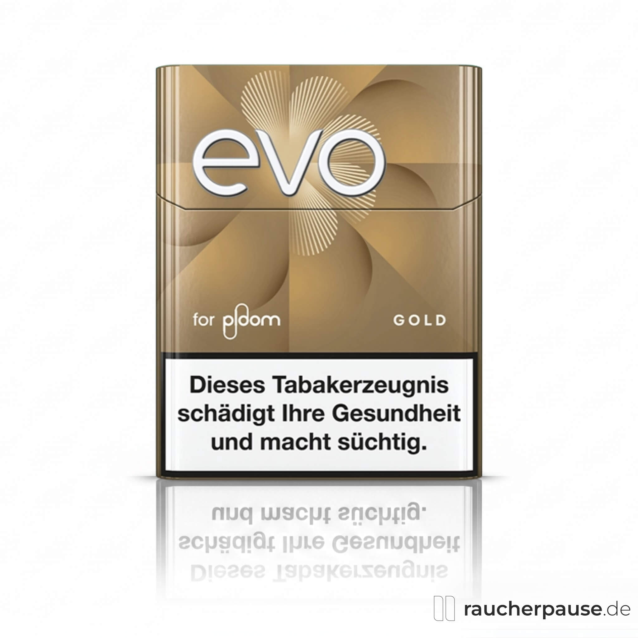 EVO Gold Tabaksticks | Für Ploom Tabakerhitzer | 20 Stk |Feiner Geschmack